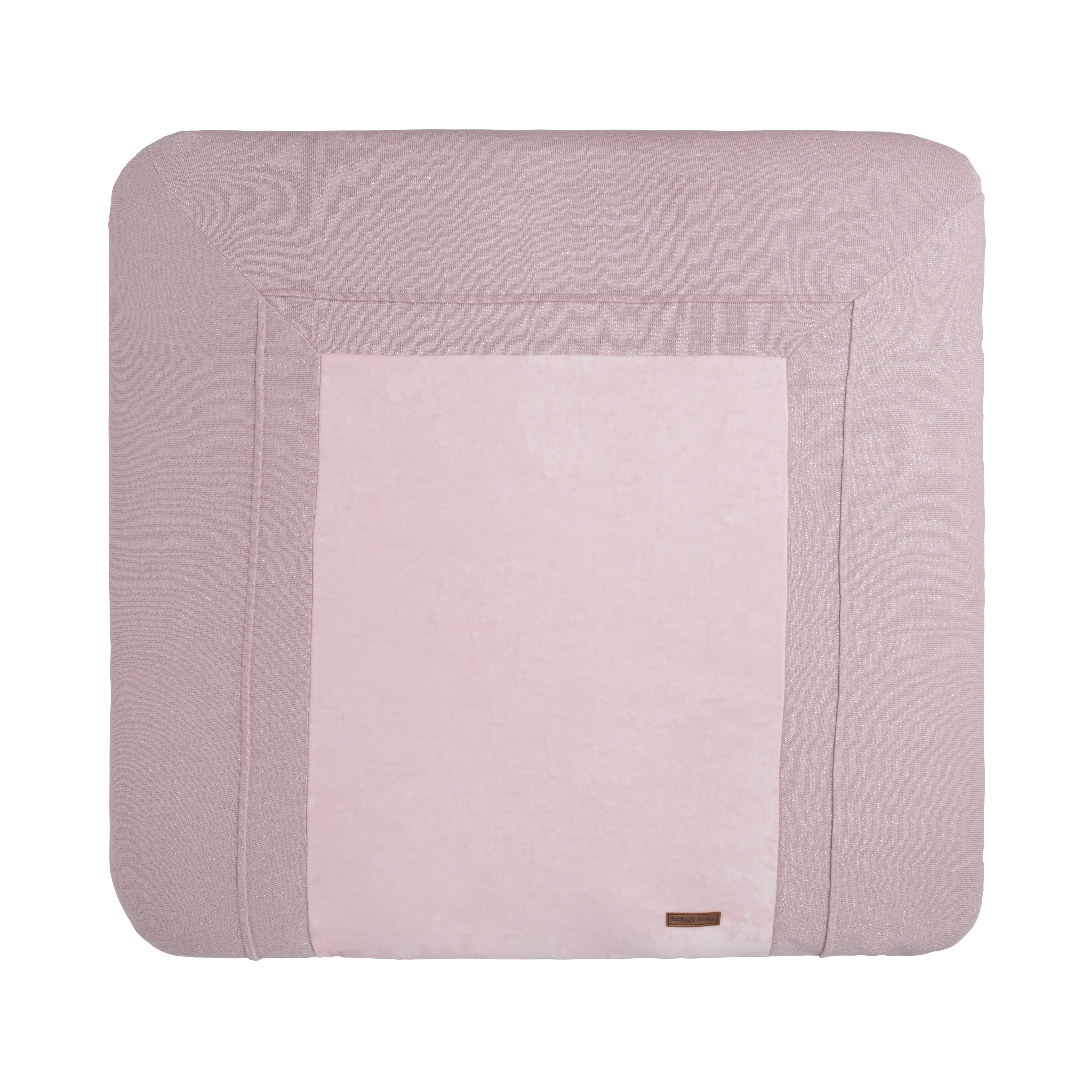 Changing pad cover Sparkle silver-pink melee - 75x85