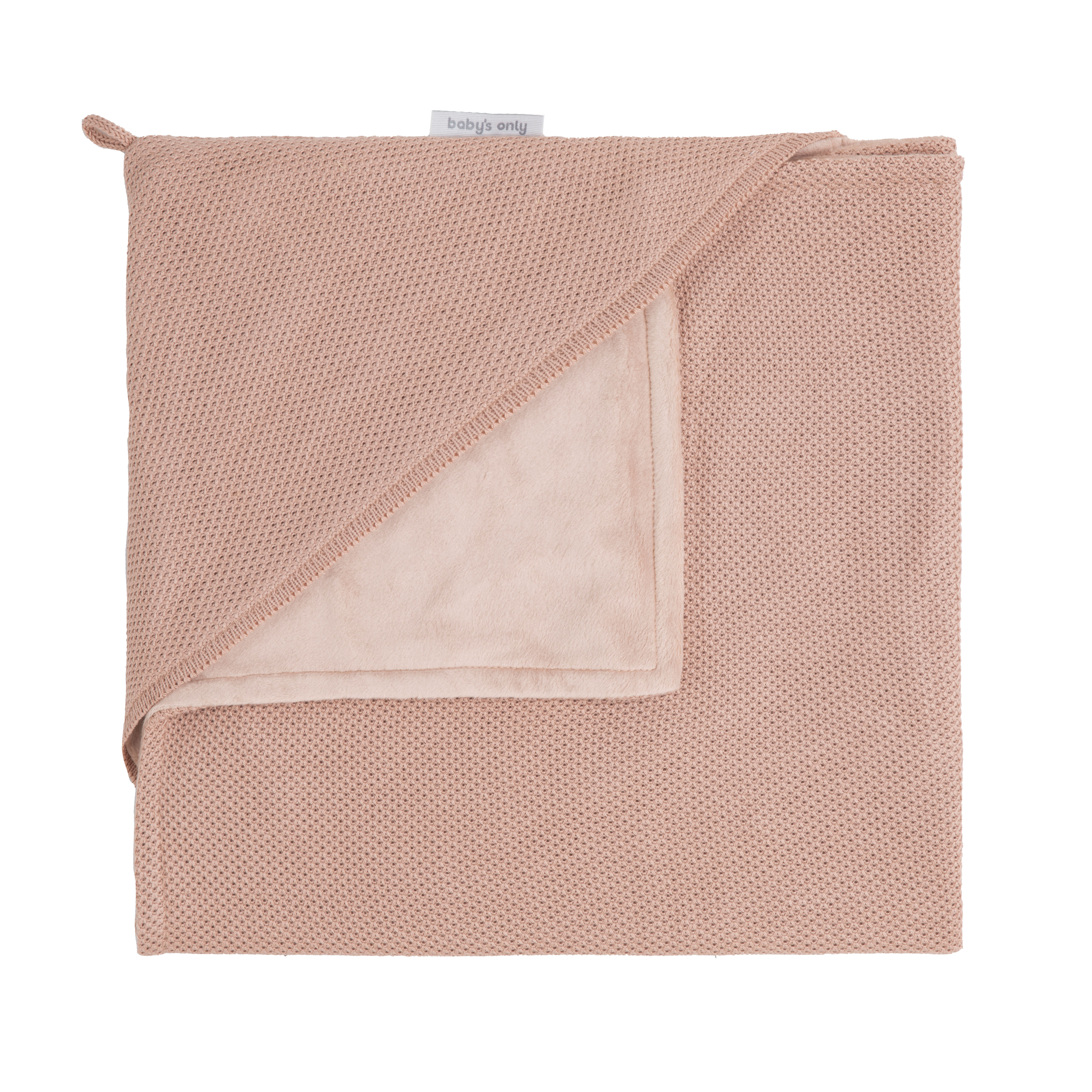 Hooded baby blanket soft Classic tuscany