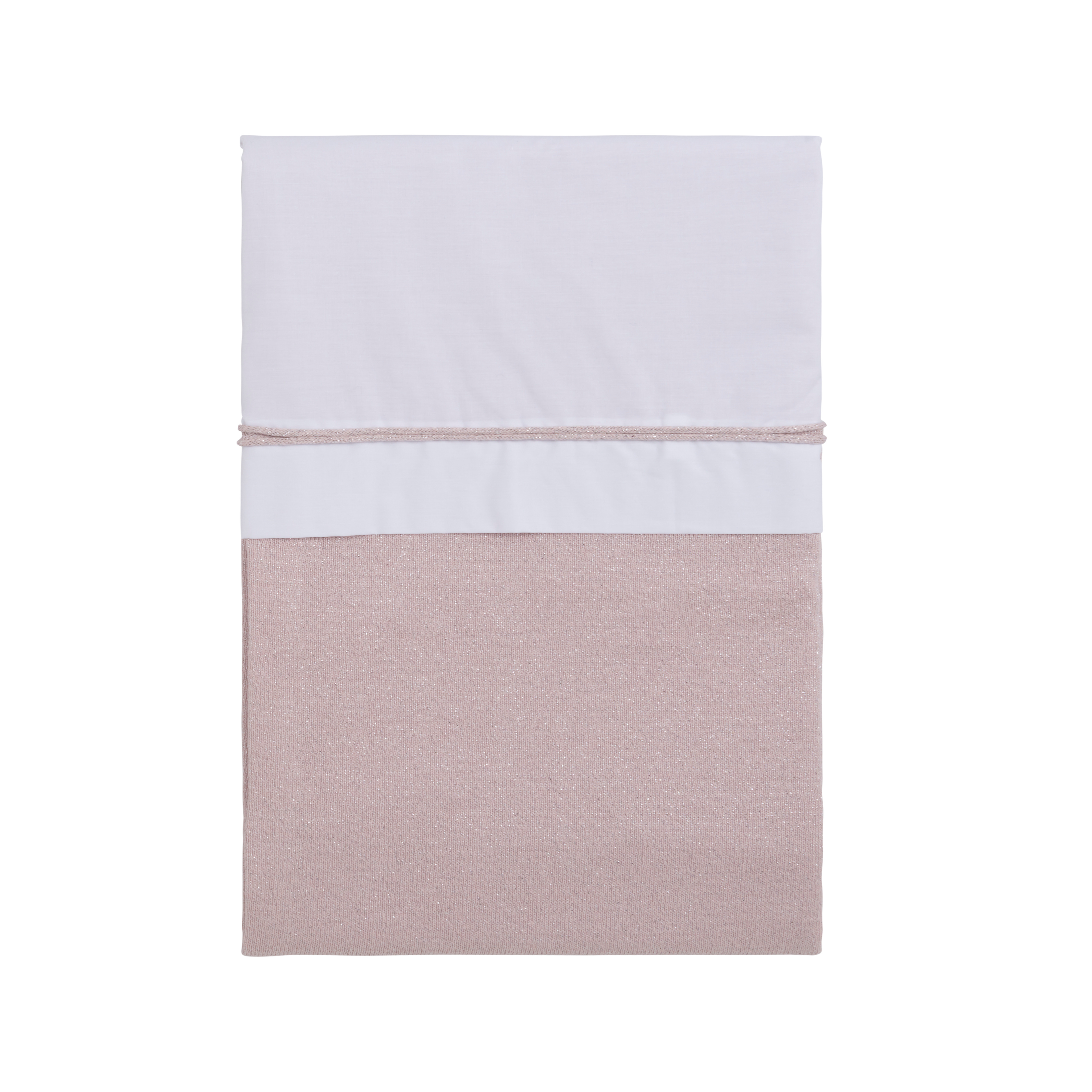 Duvet cover Sparkle silver-pink melee - 100x135