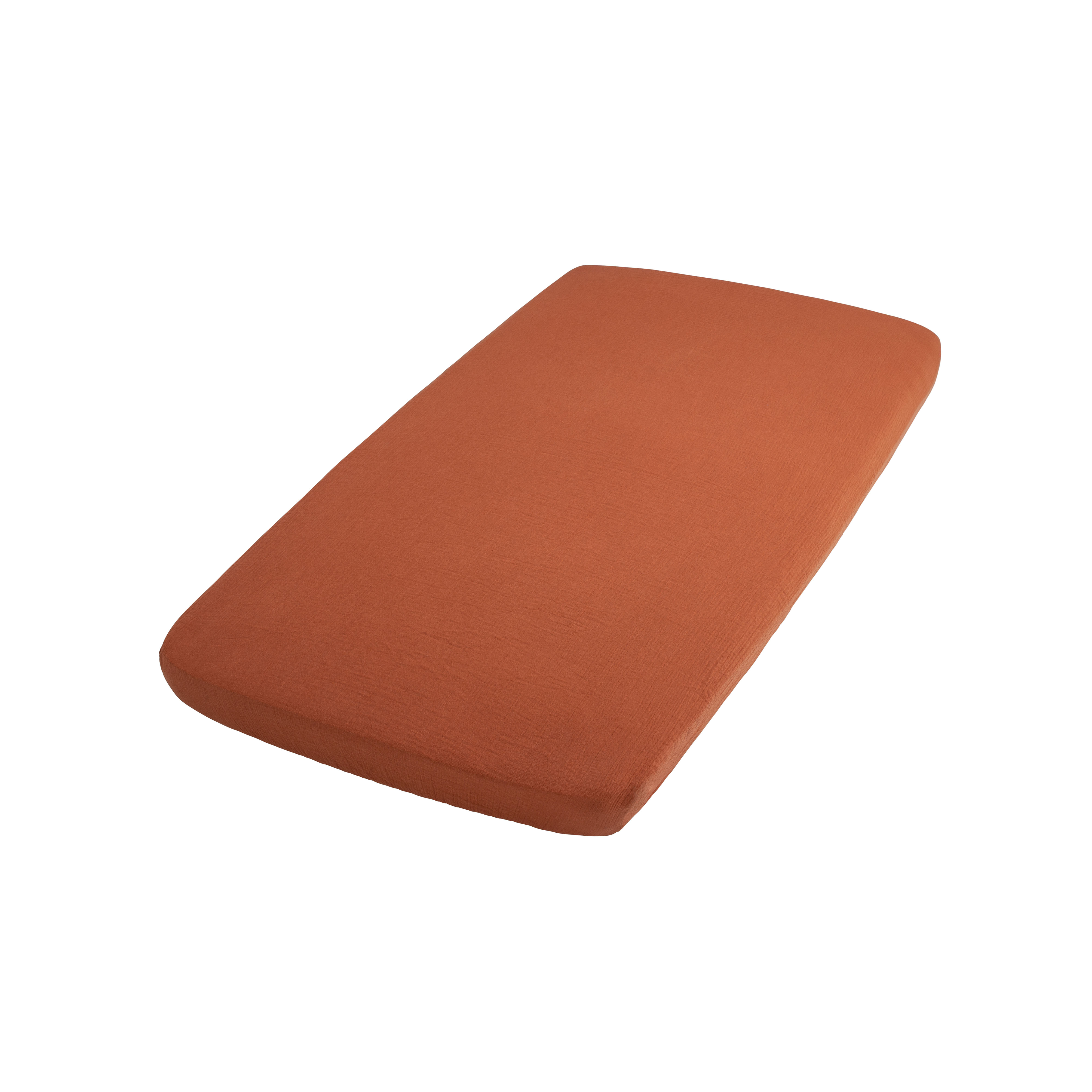 Fitted sheet Breeze rust - 40x80