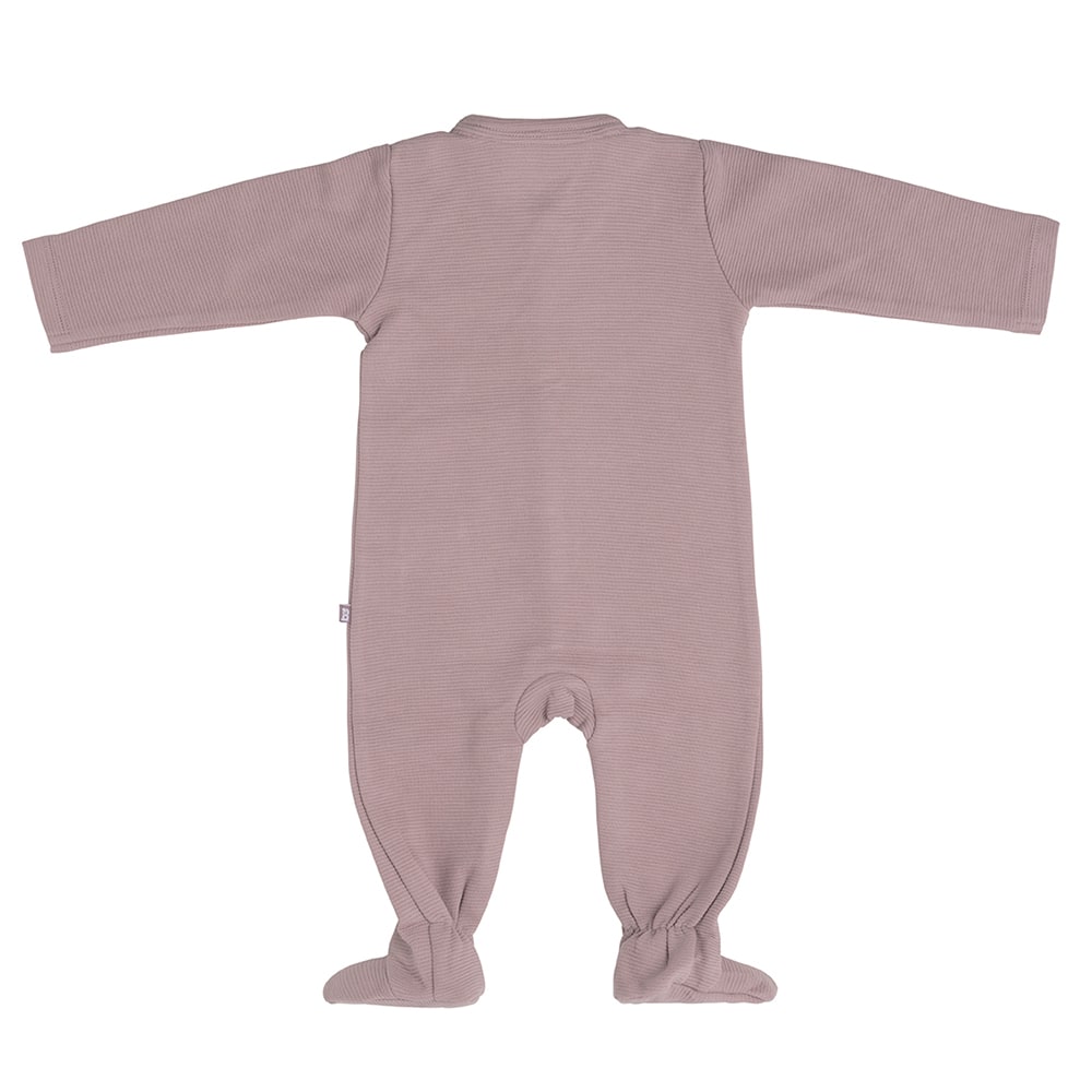 Playsuit with feet Pure old pink - 62