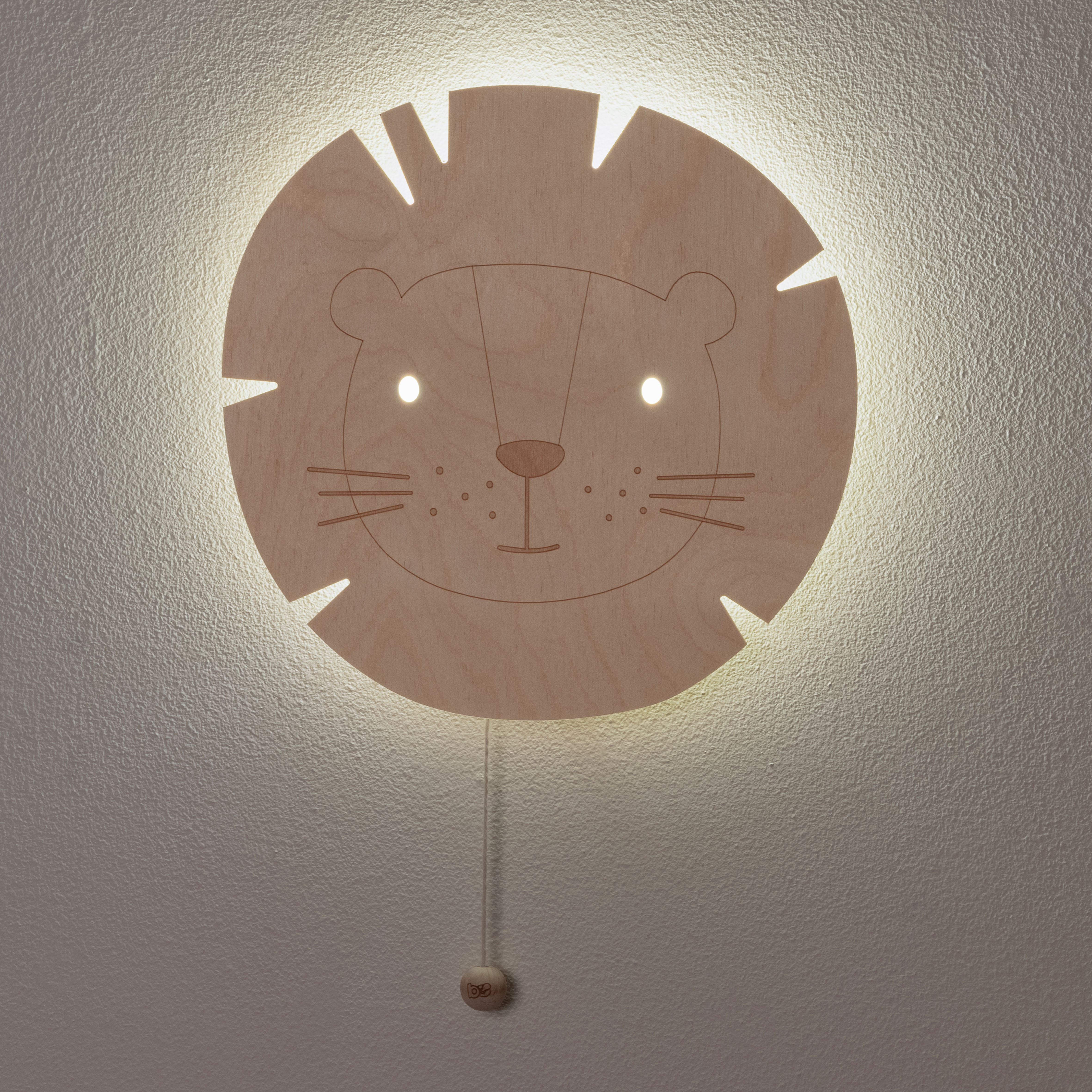 Wall lamp lion Wonder