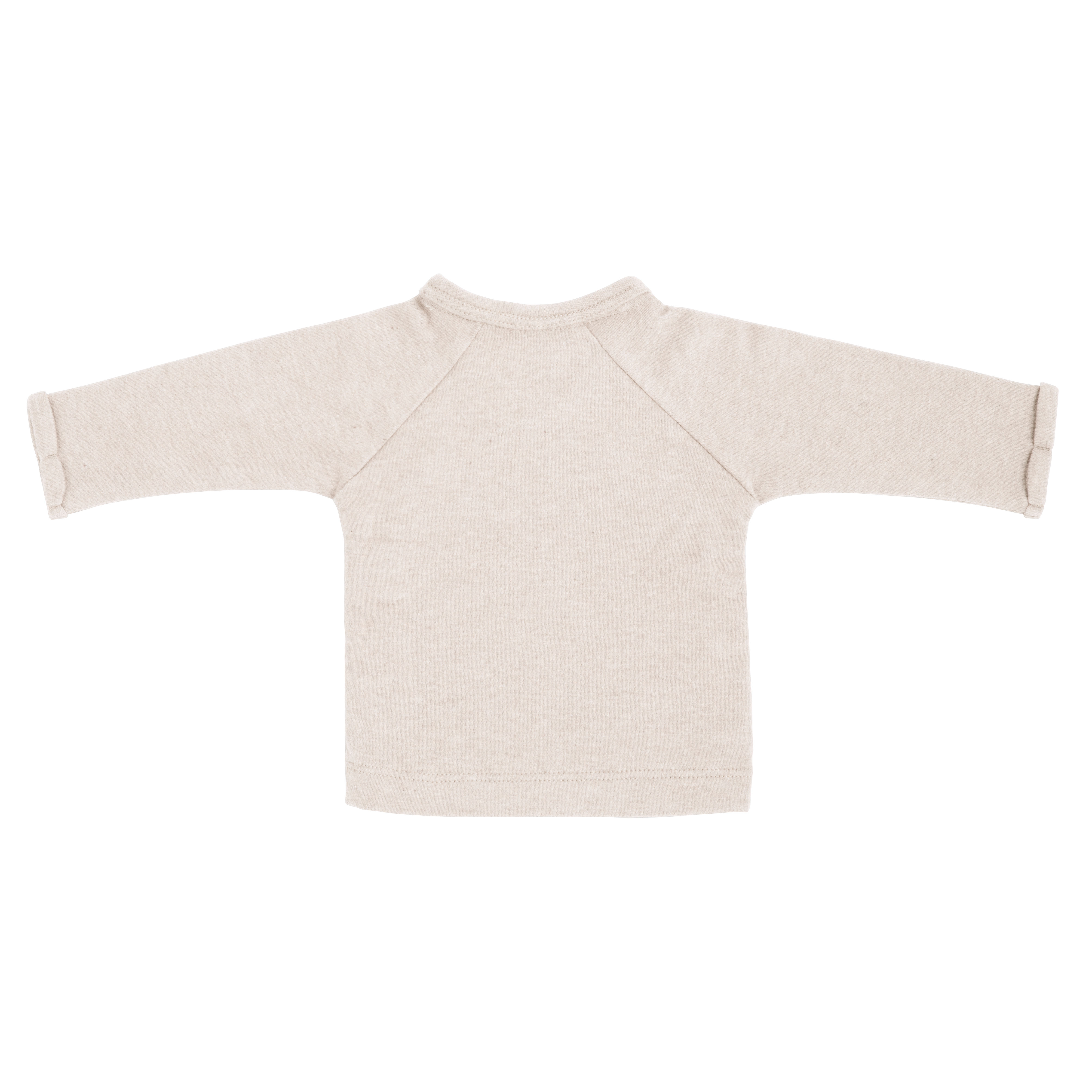 Wrap sweater Melange warm linen - 44
