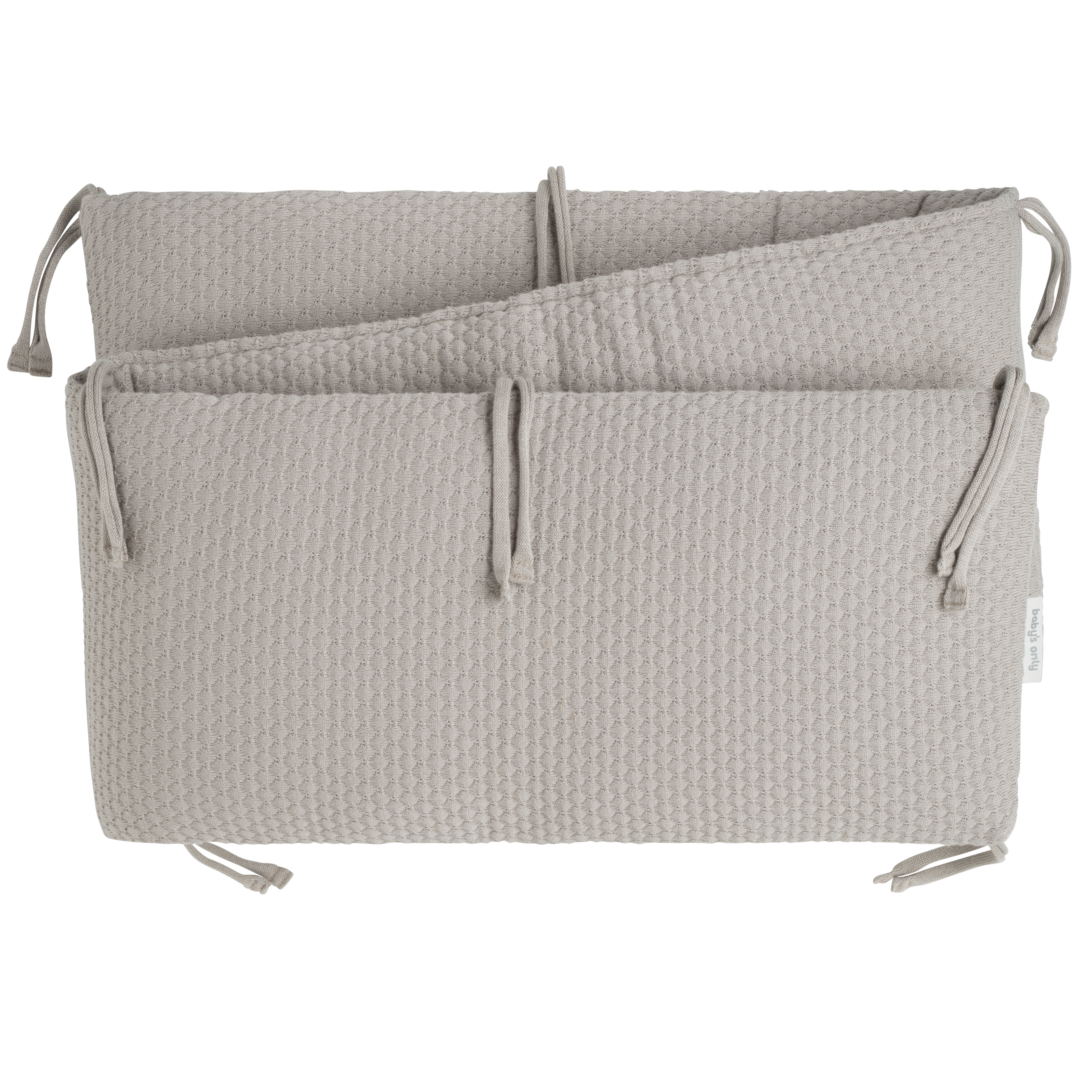 Bed/playpen bumper Sky urban taupe