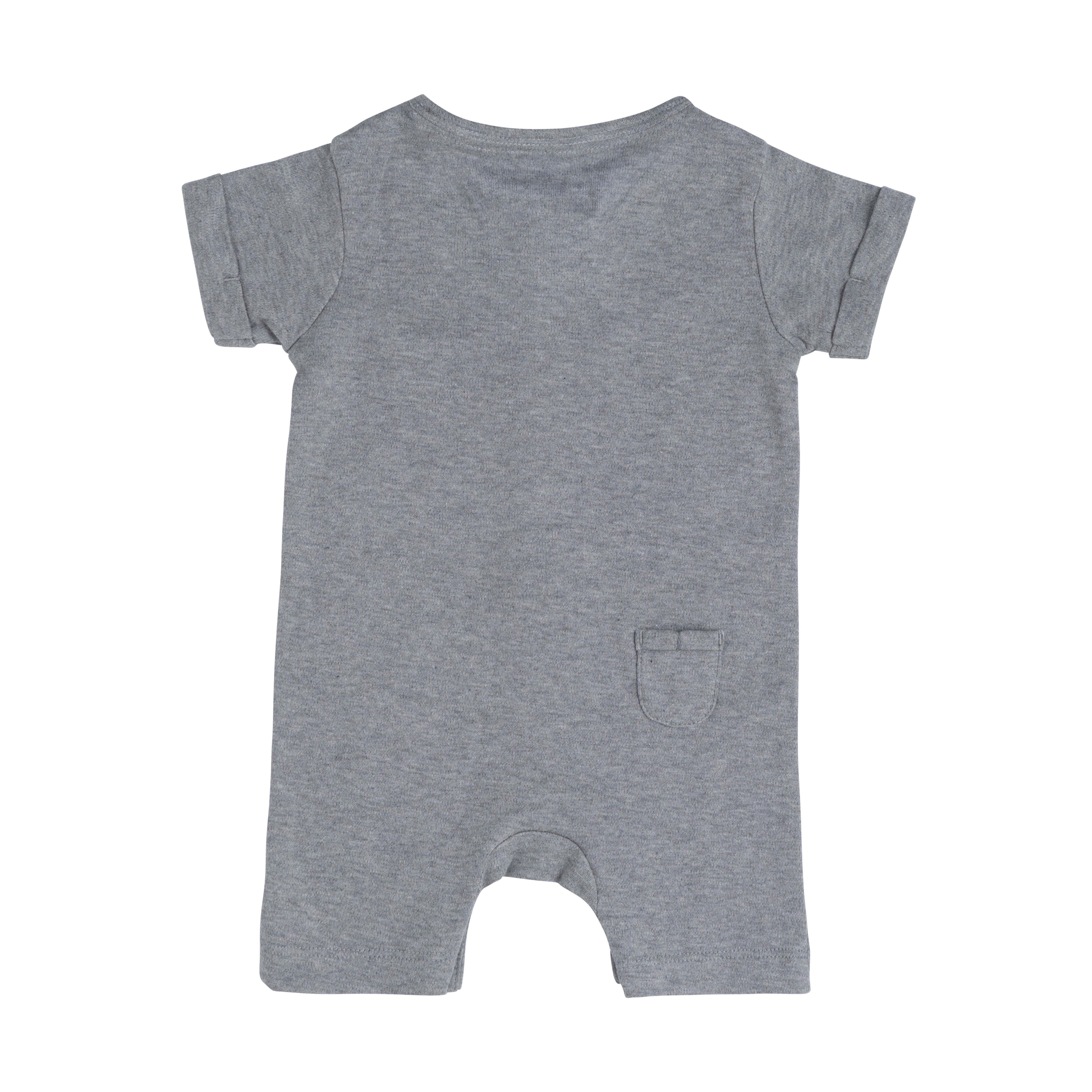 Playsuit short sleeves Melange grey - 50