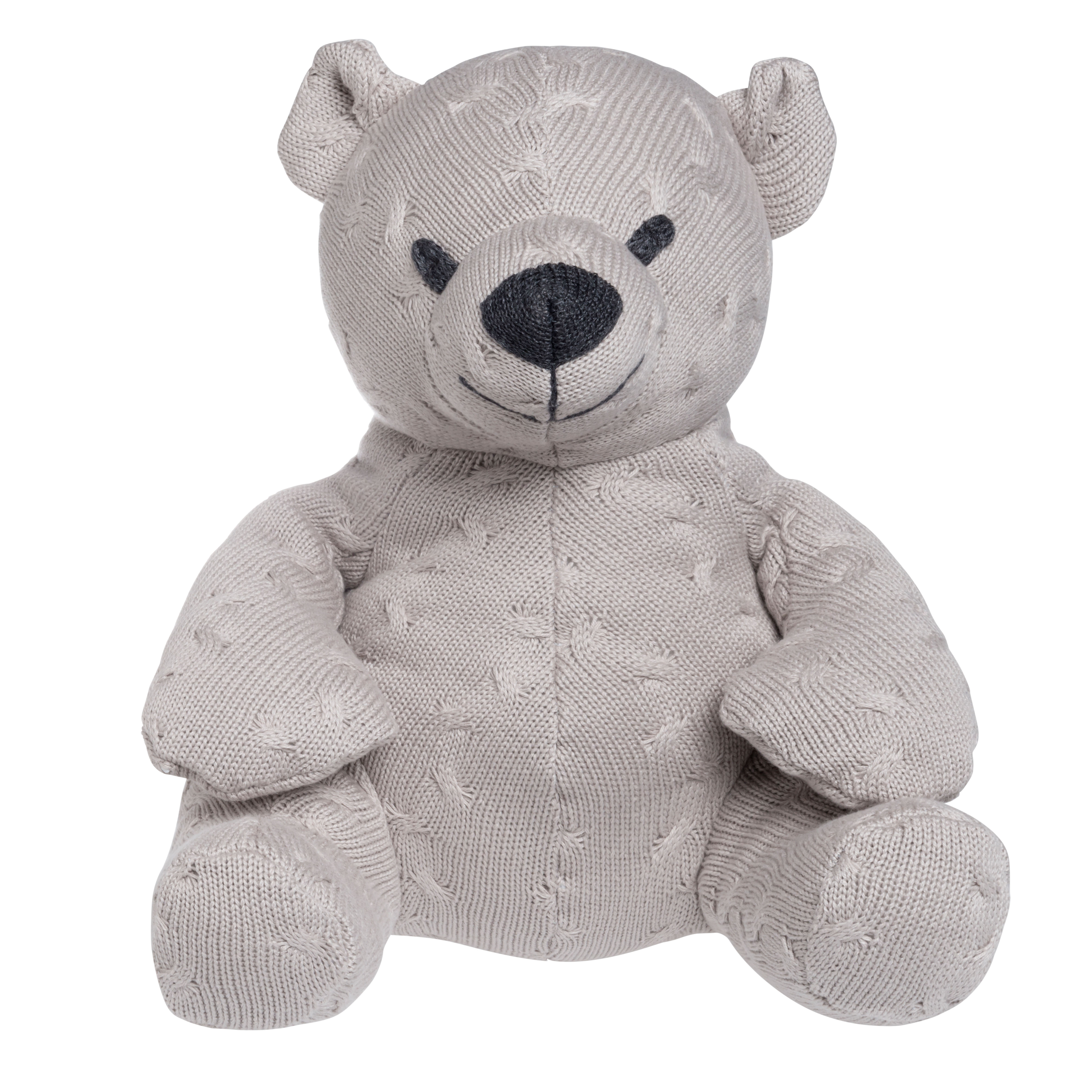 Stuffed bear Cable loam - 35 cm