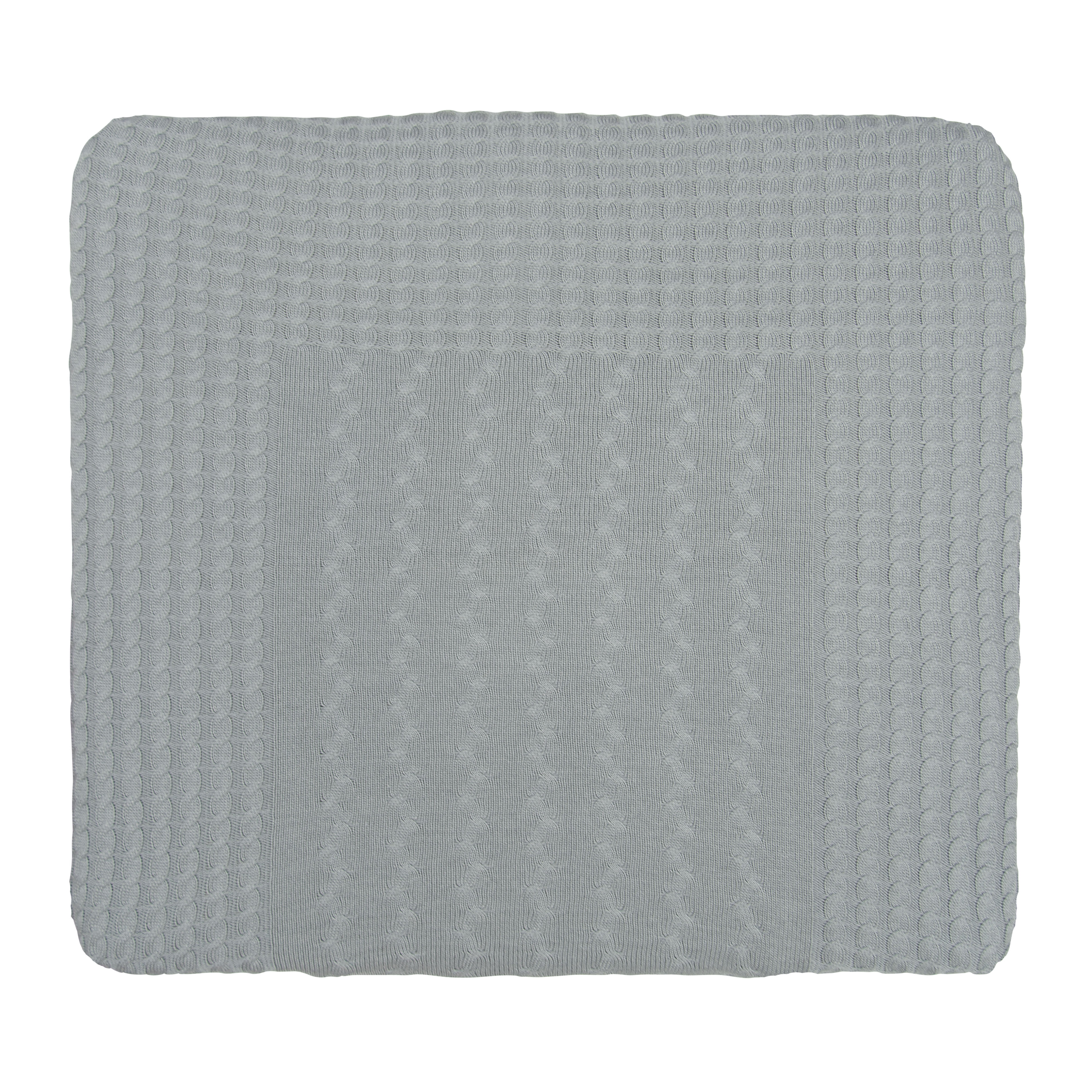 Changing pad cover Cable grey - 75x85