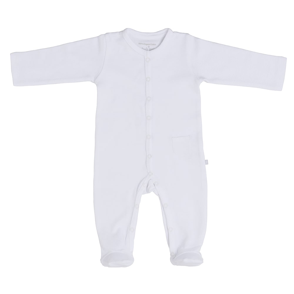 Playsuit with feet Pure white - 56