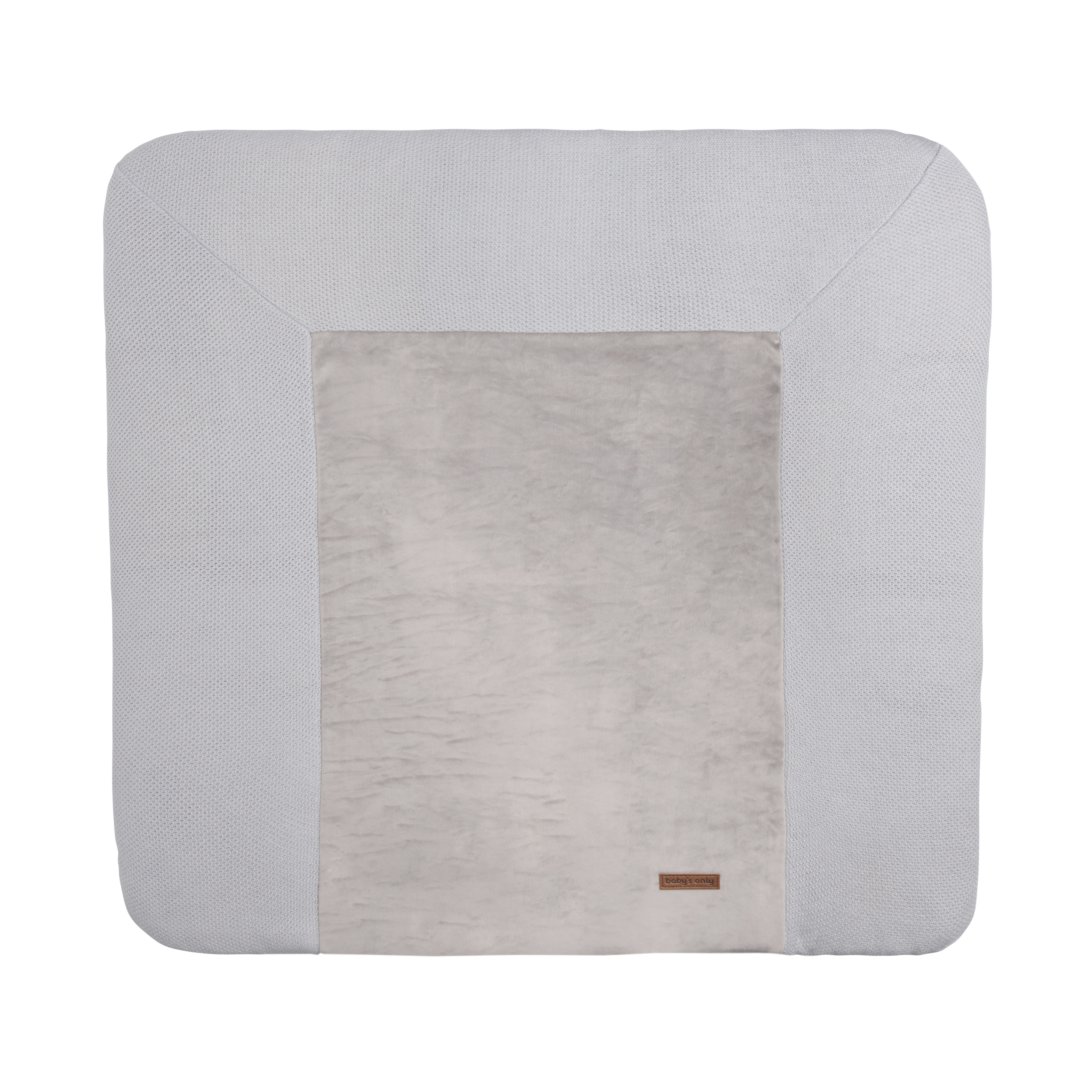 Changing pad cover Classic silver-grey - 75x85