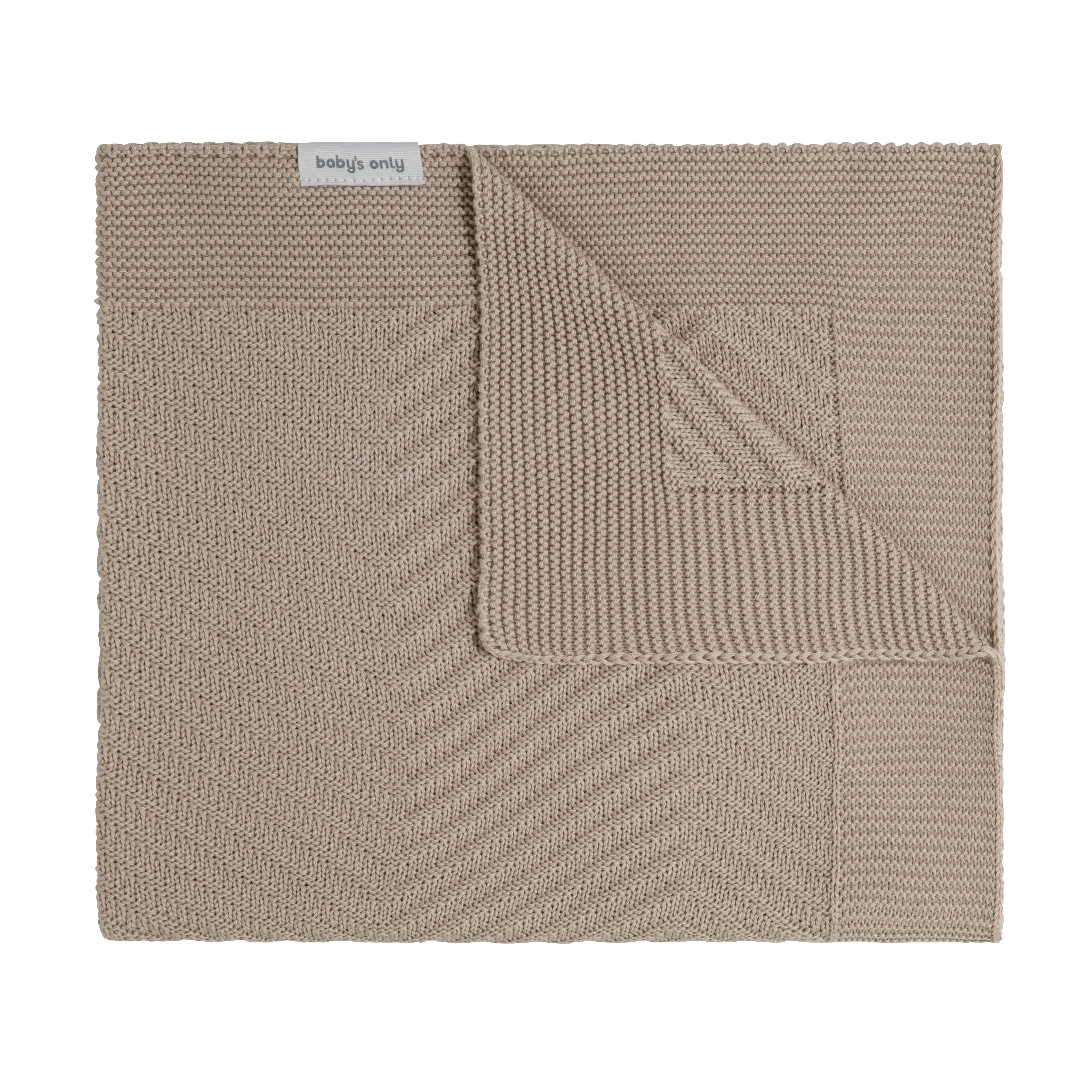 Cot blanket Grace beige - 100x135