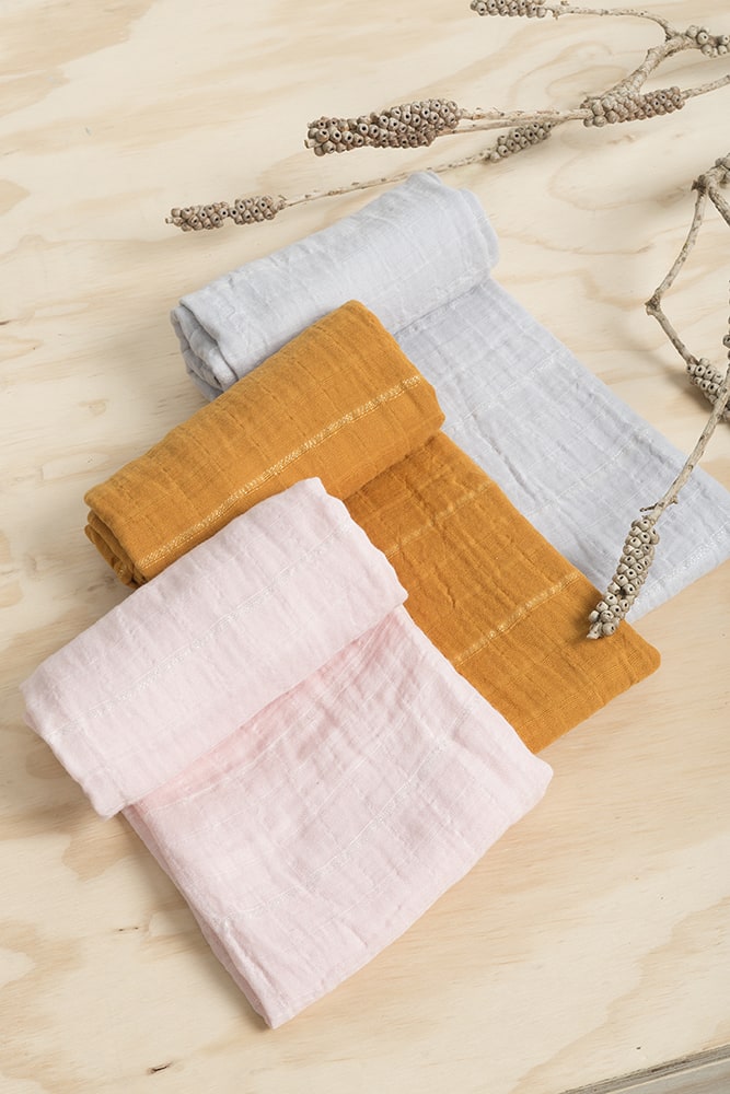 Swaddle Sparkling ochre - 65x65 - 2-pack