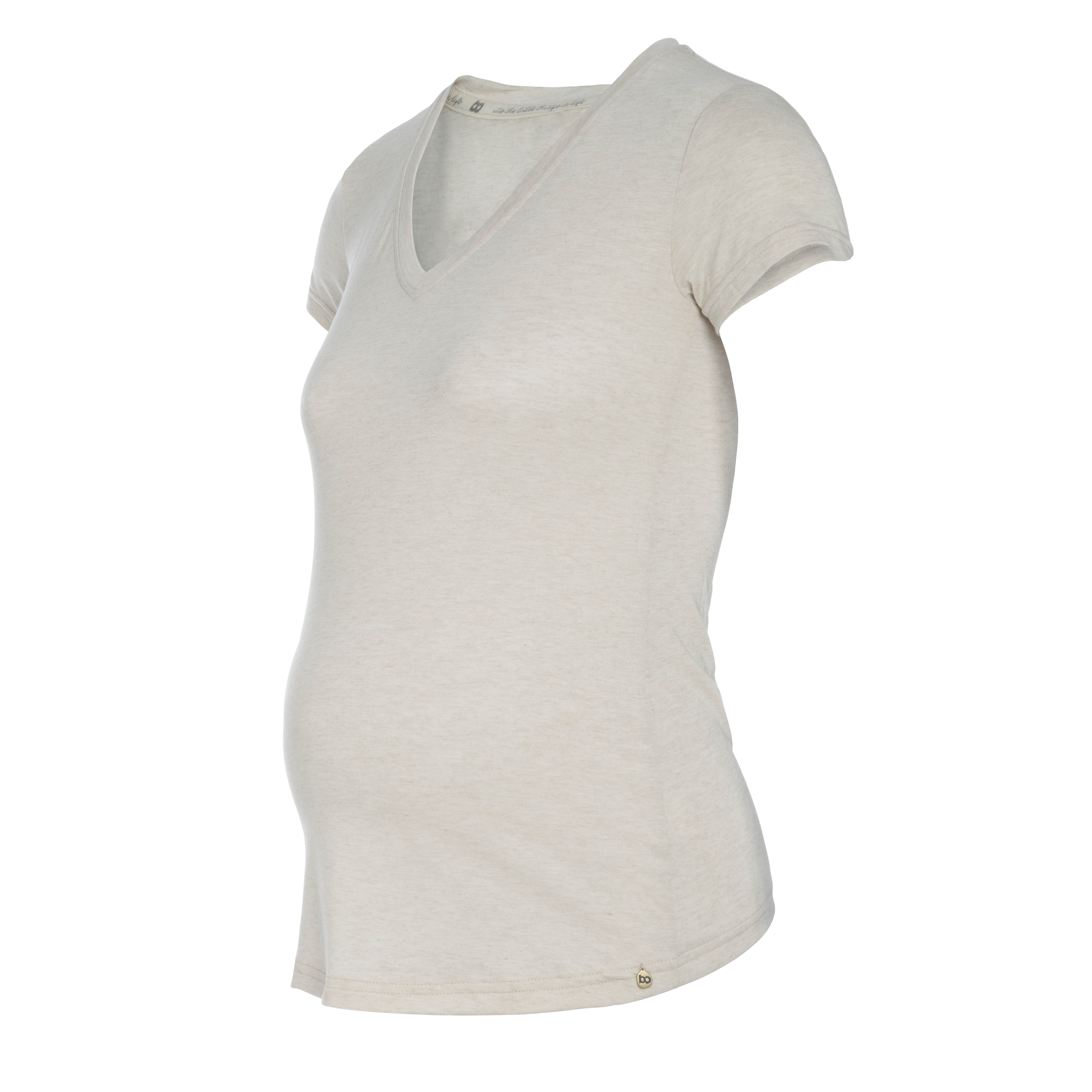 Maternity T-shirt Glow ecru - XL
