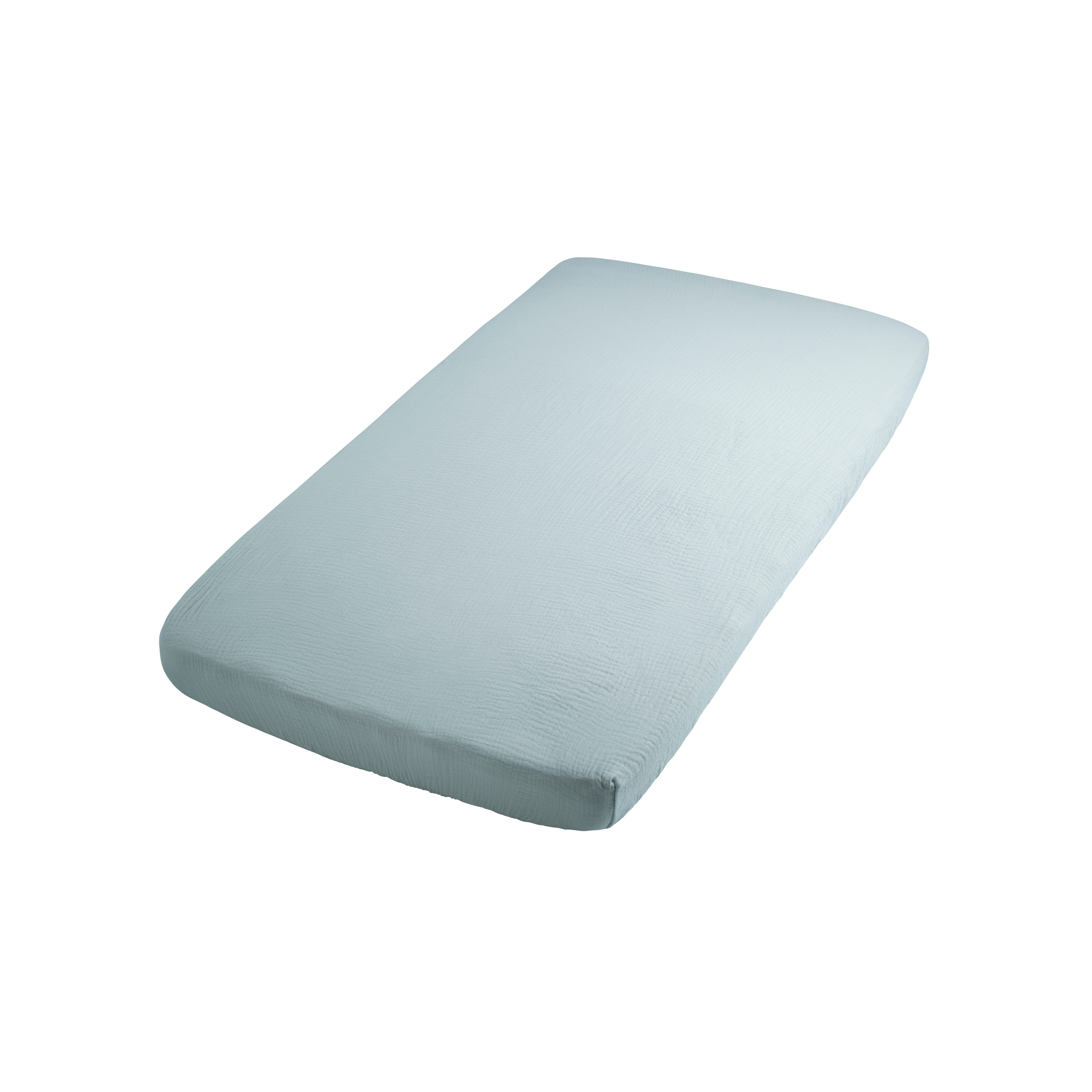 Fitted sheet Fresh ECO misty blue - 40x80