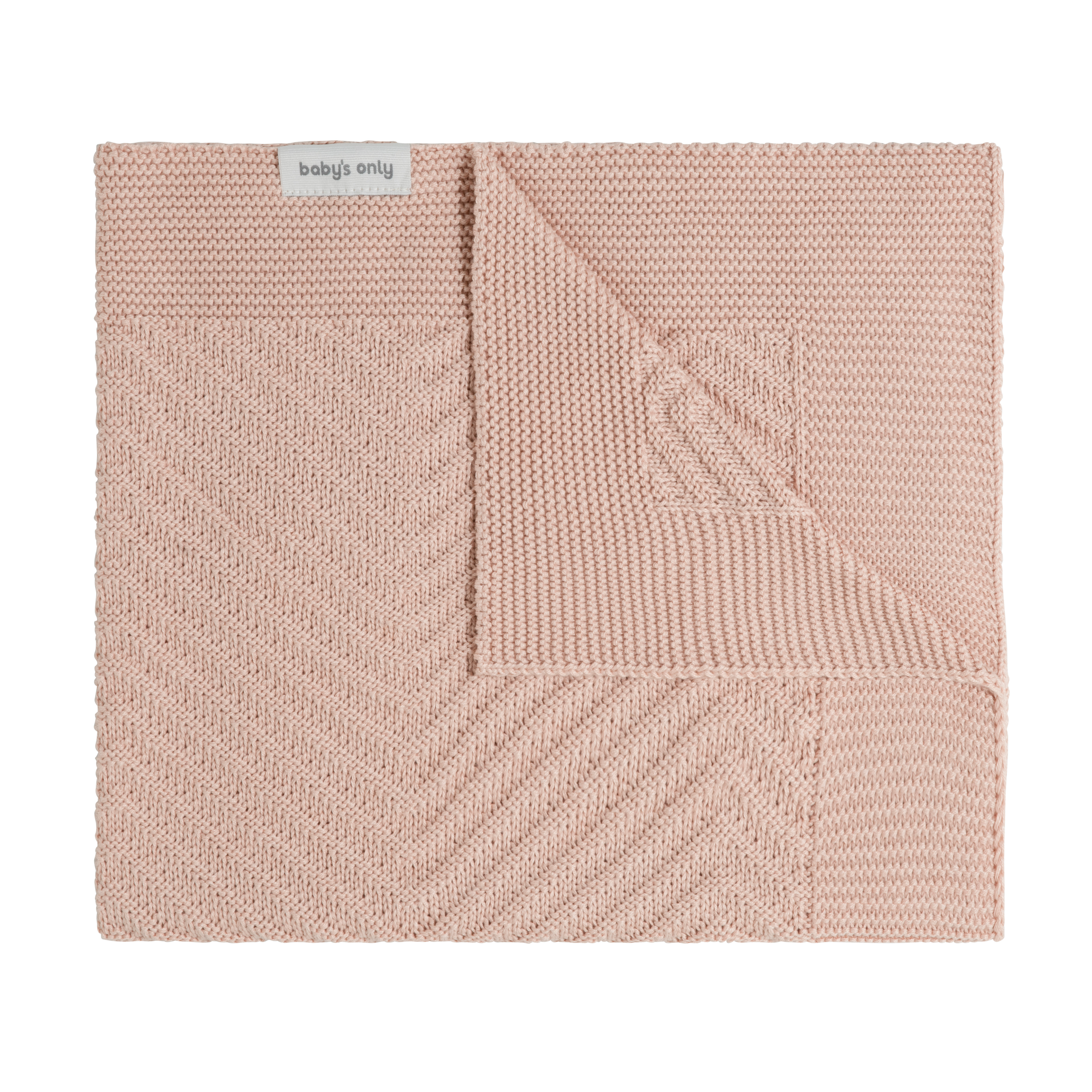 Cot blanket Grace blush - 100x135