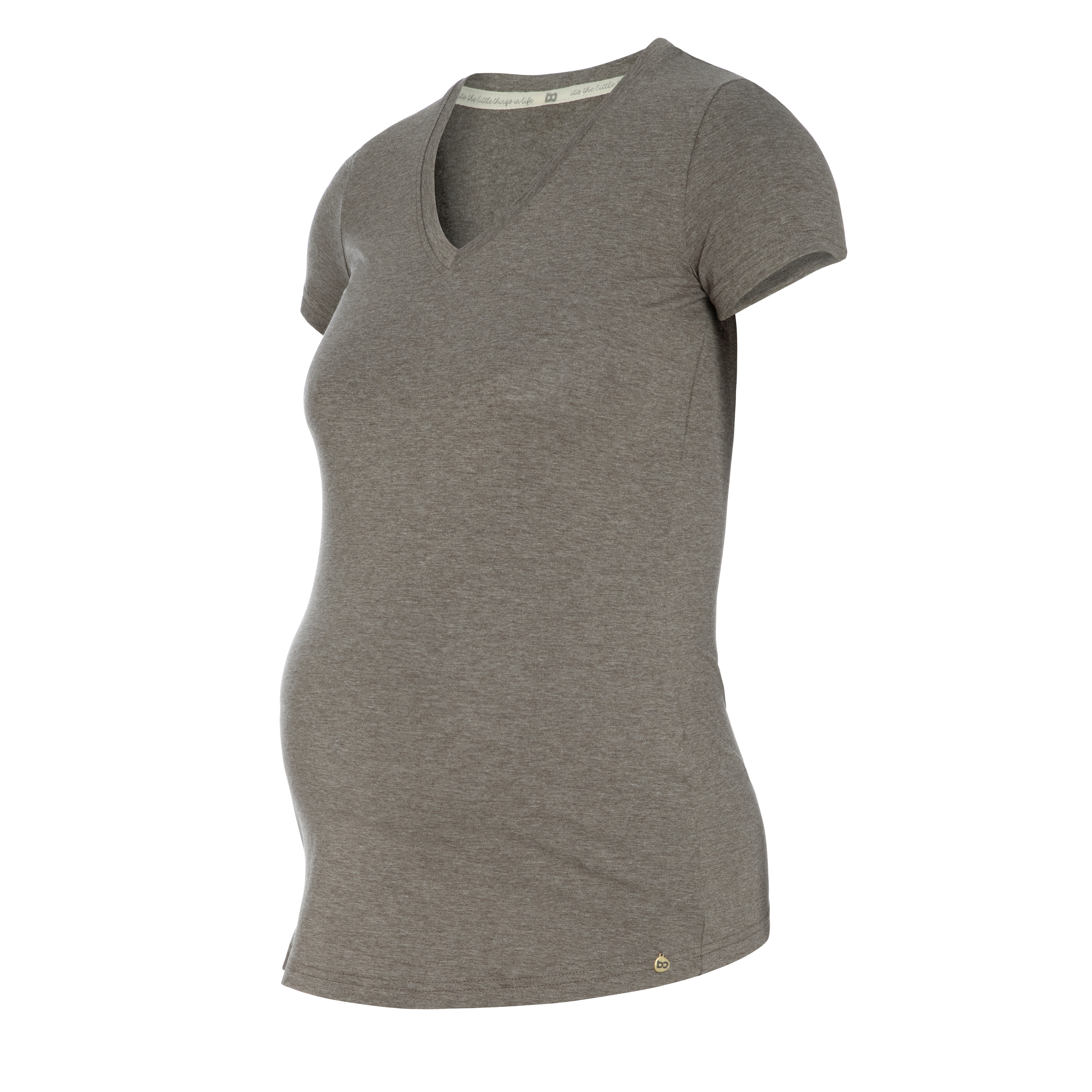 Maternity T-shirt Glow hazel brown - XL