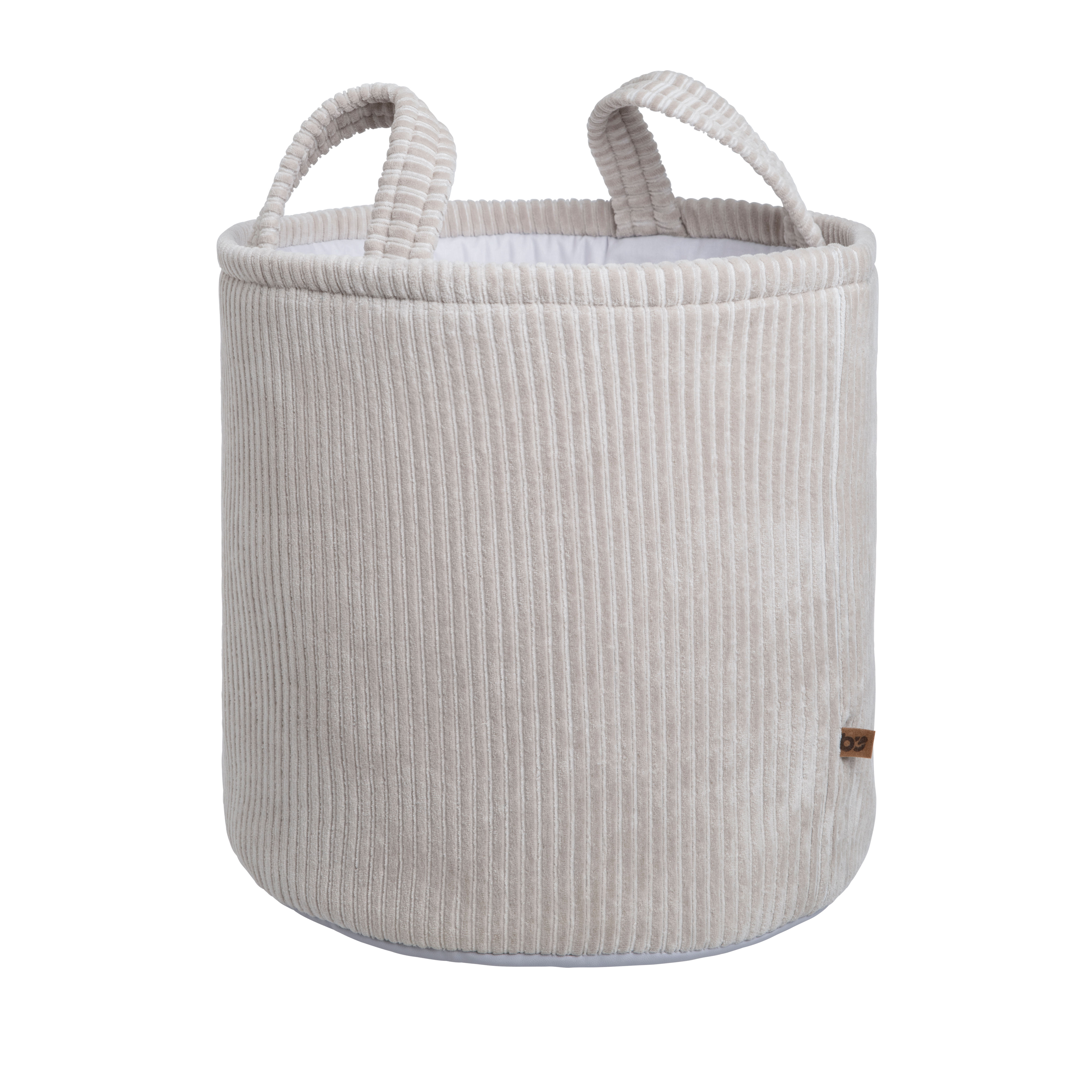 Storage basket Sense pebble grey - Ø38 cm