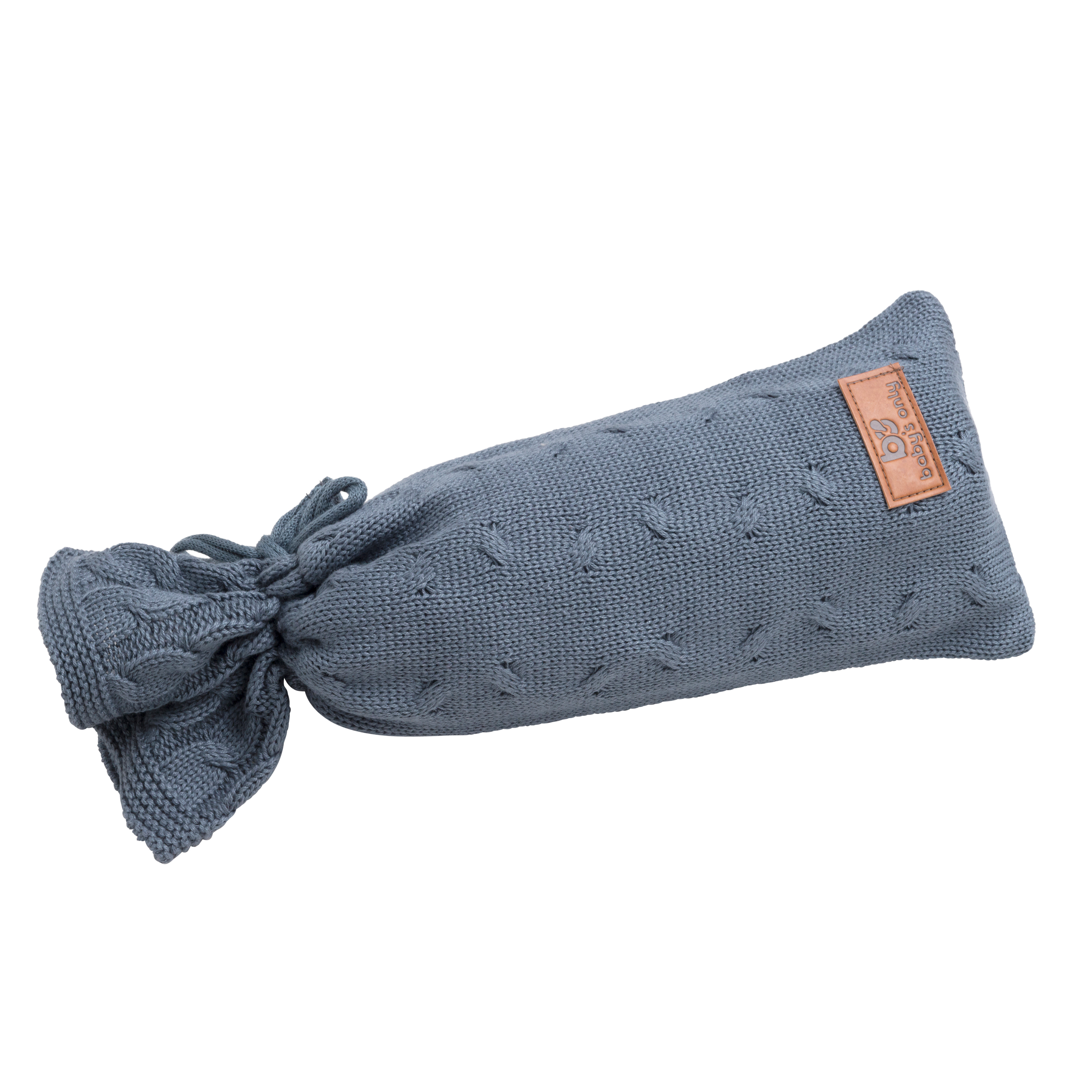 Hot water bottle cover Cable granit