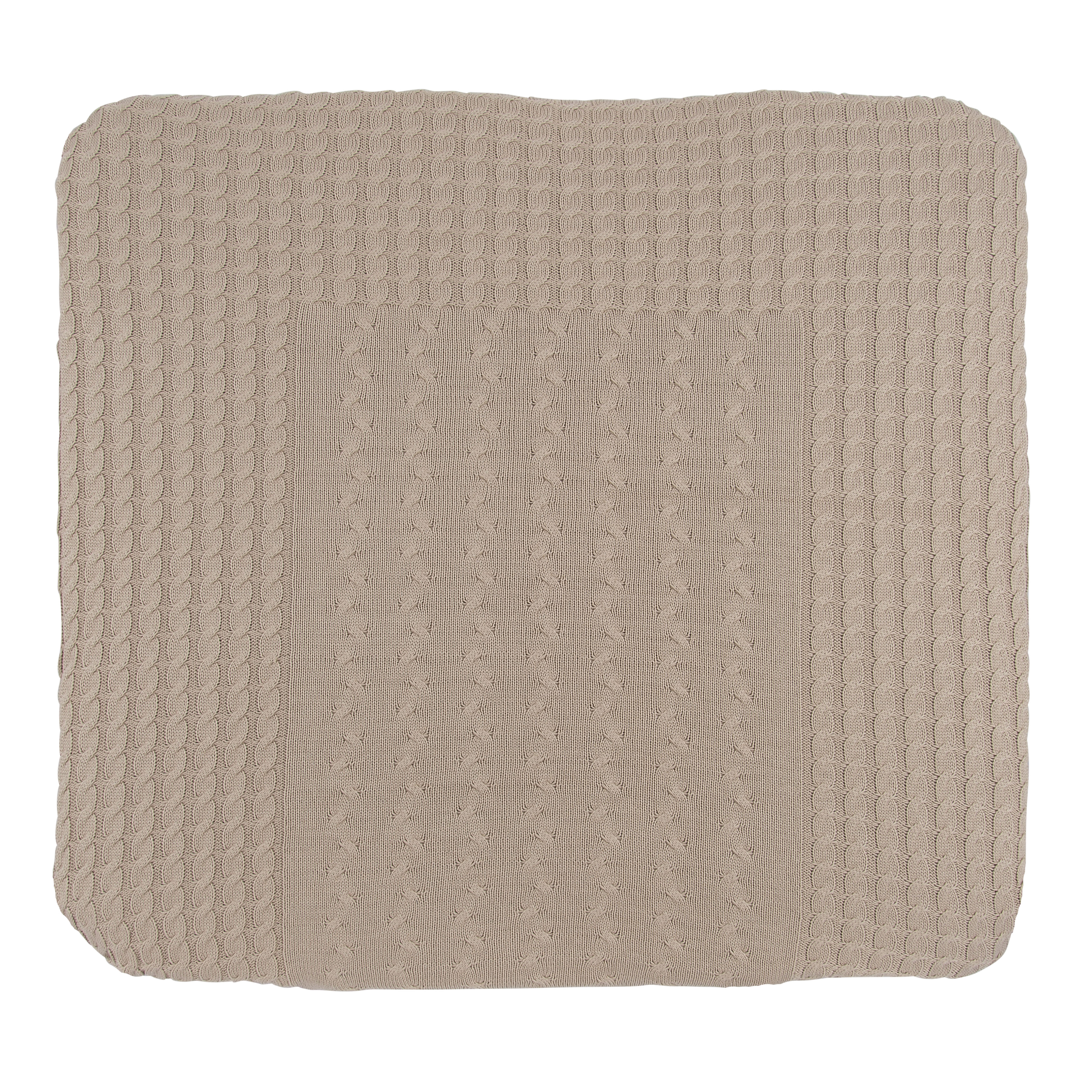 Changing pad cover Cable beige - 75x85