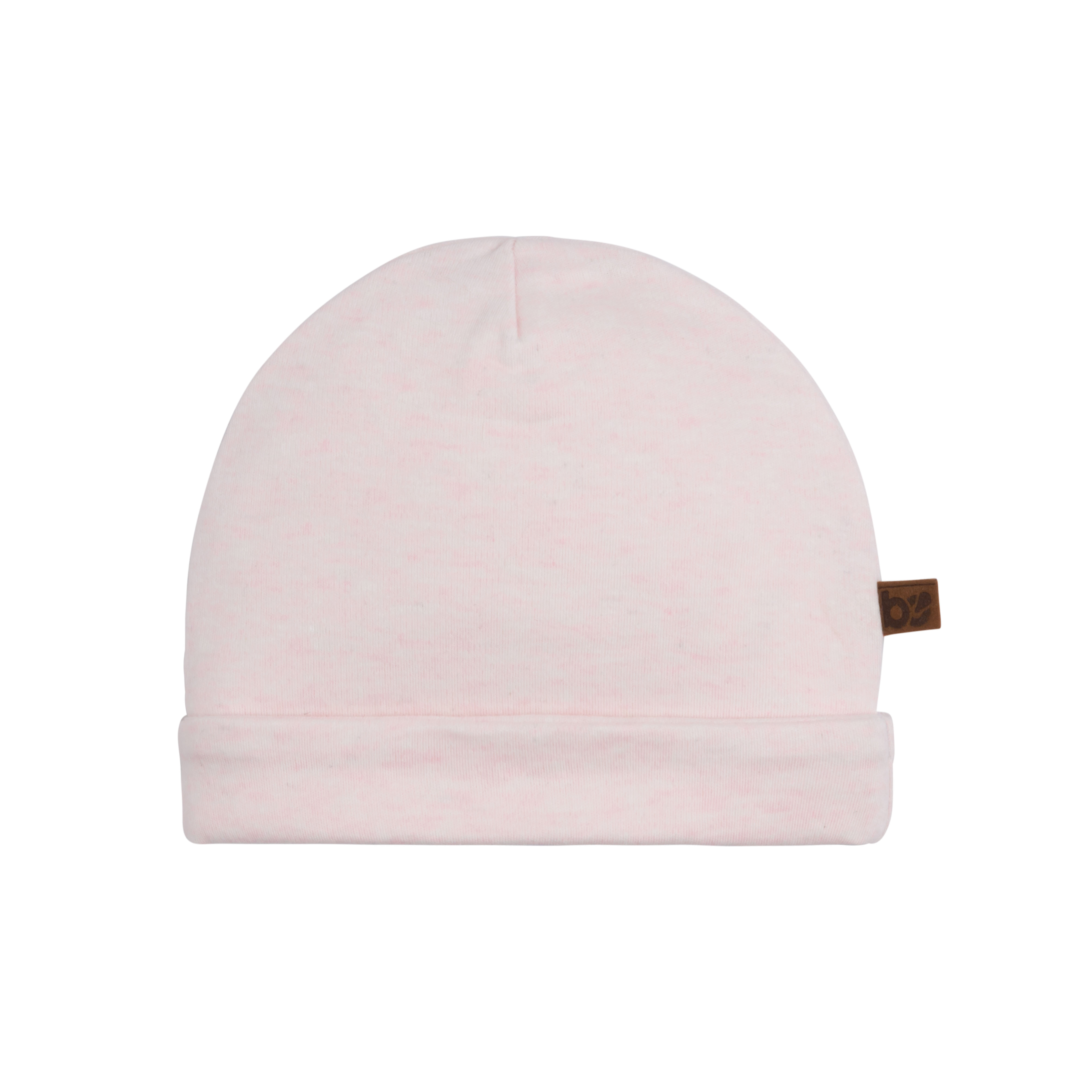 Hat Melange classic pink - 3-6 months