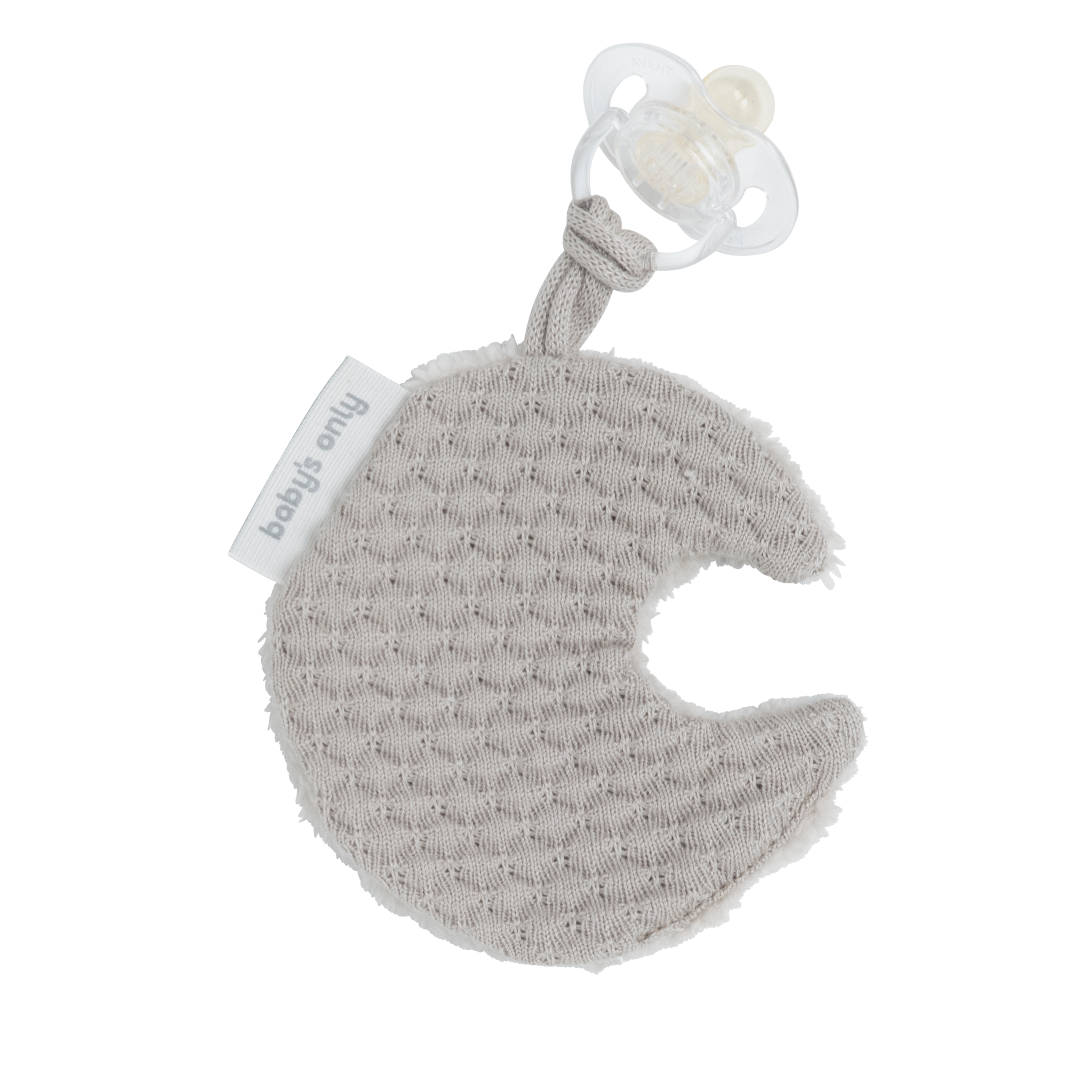 Pacifier cloth Sky urban taupe