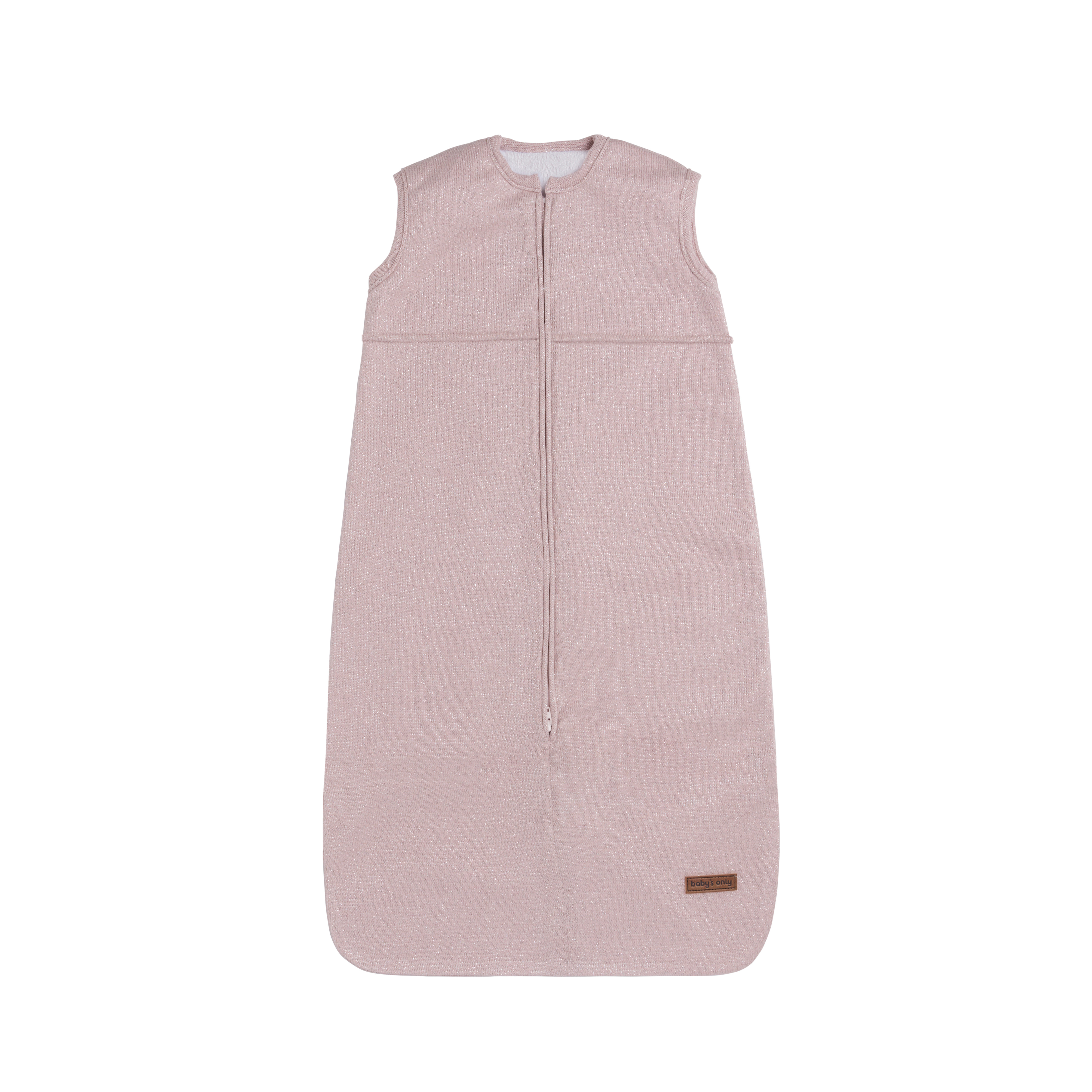 Sleeping bag teddy Sparkle silver-pink mêlee - 70 cm