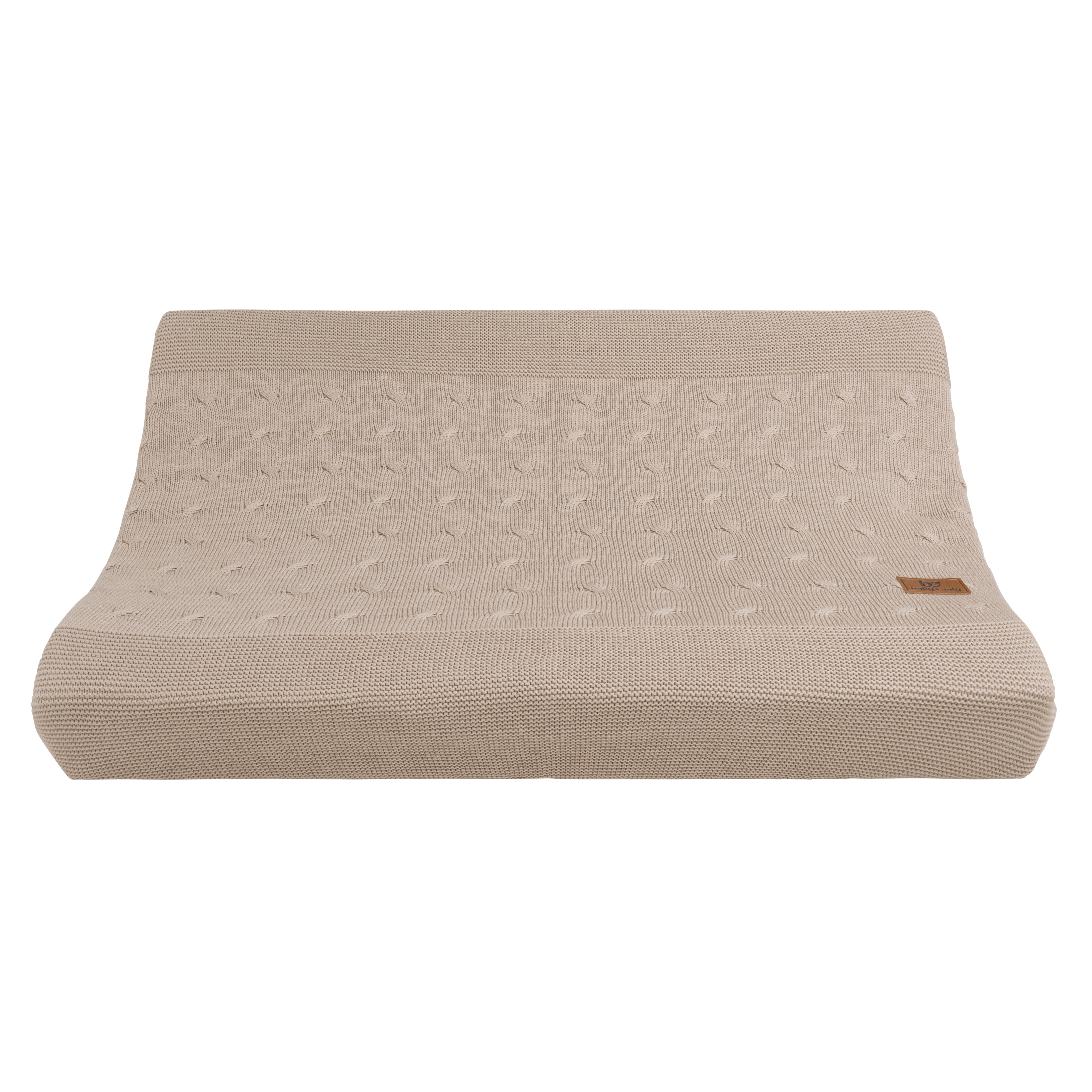 Changing pad cover Cable beige - 45x70