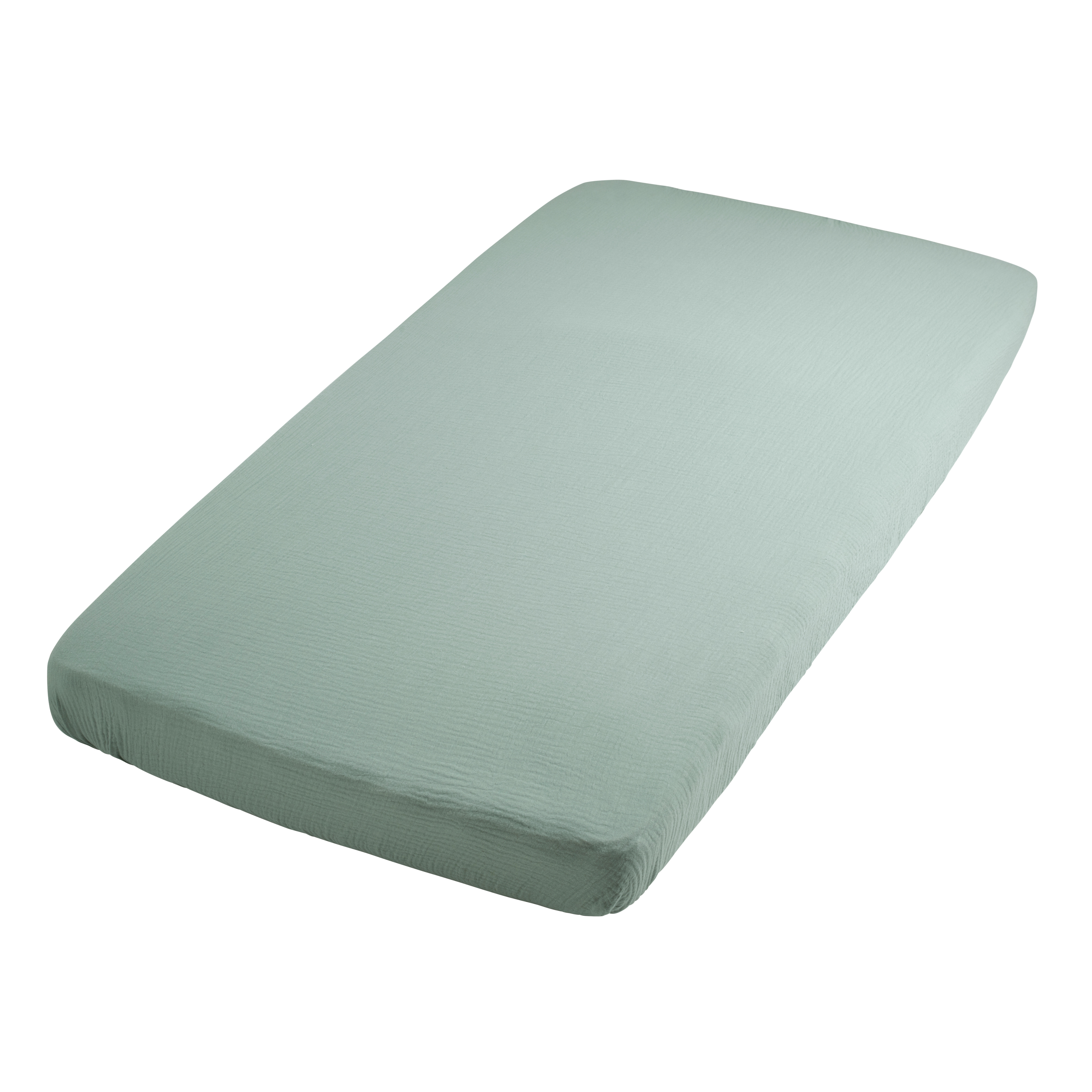 Fitted sheet Fresh ECO stonegreen - 60x120