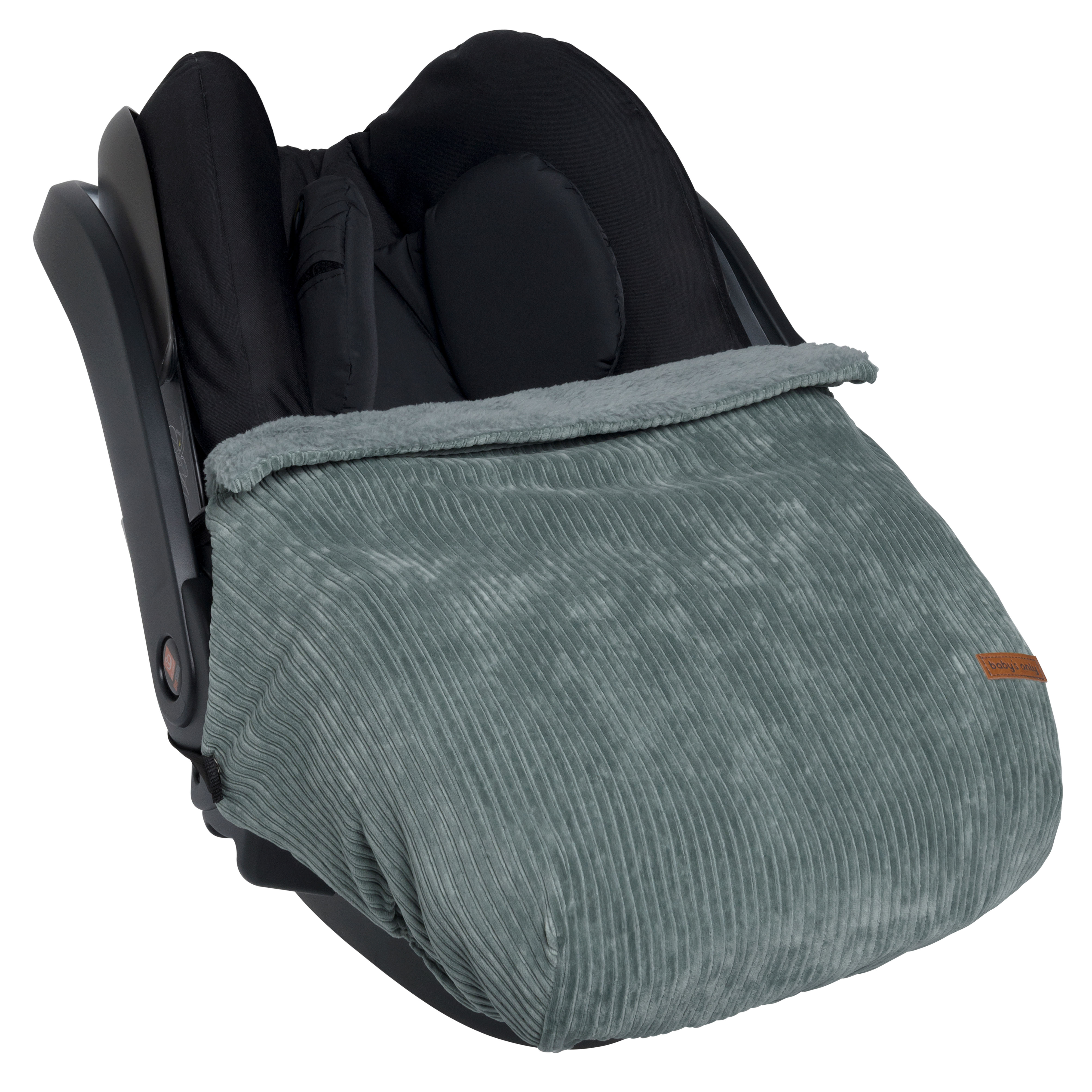Car seat blanket Sense sea green