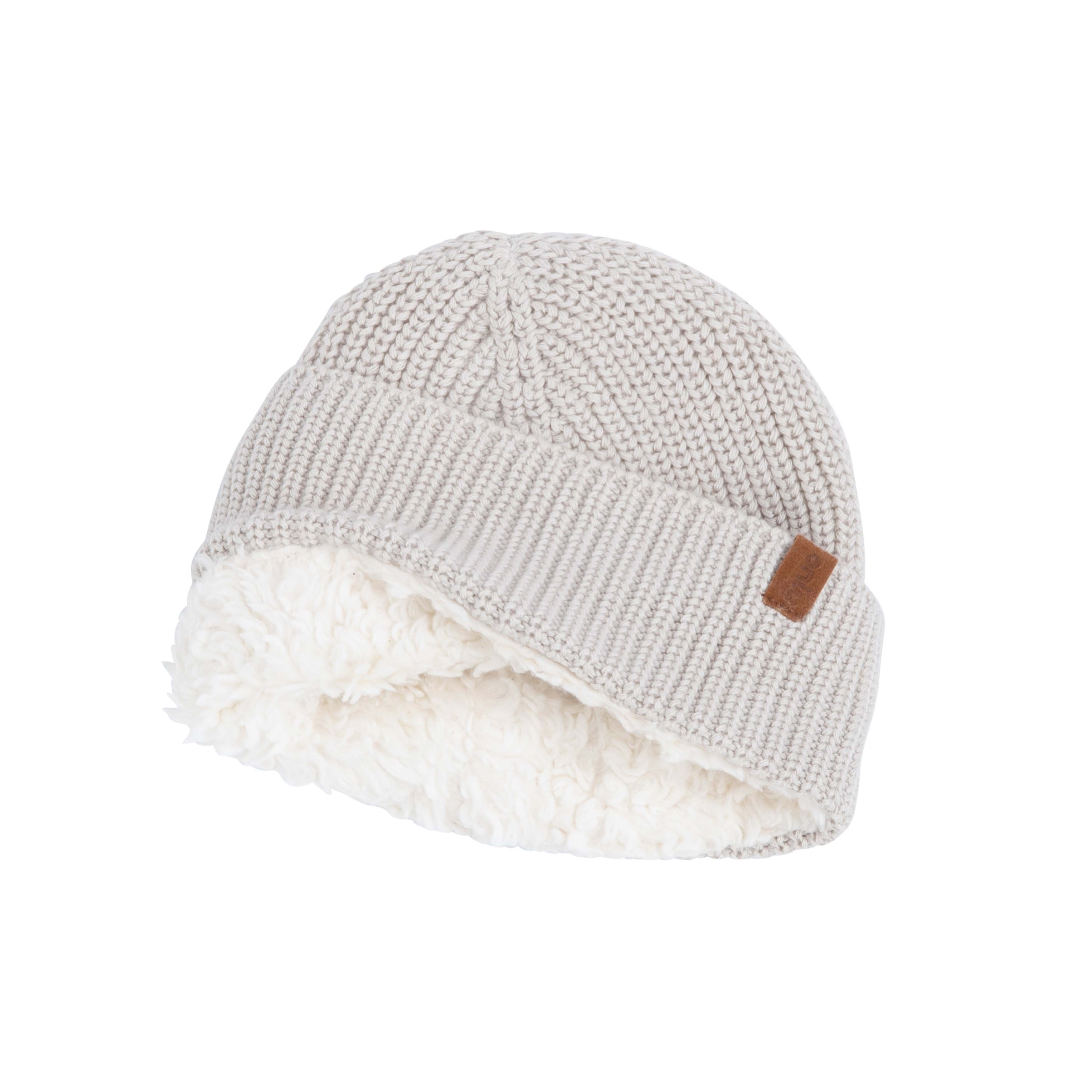Hat teddy Soul warm linen - 0-3 months