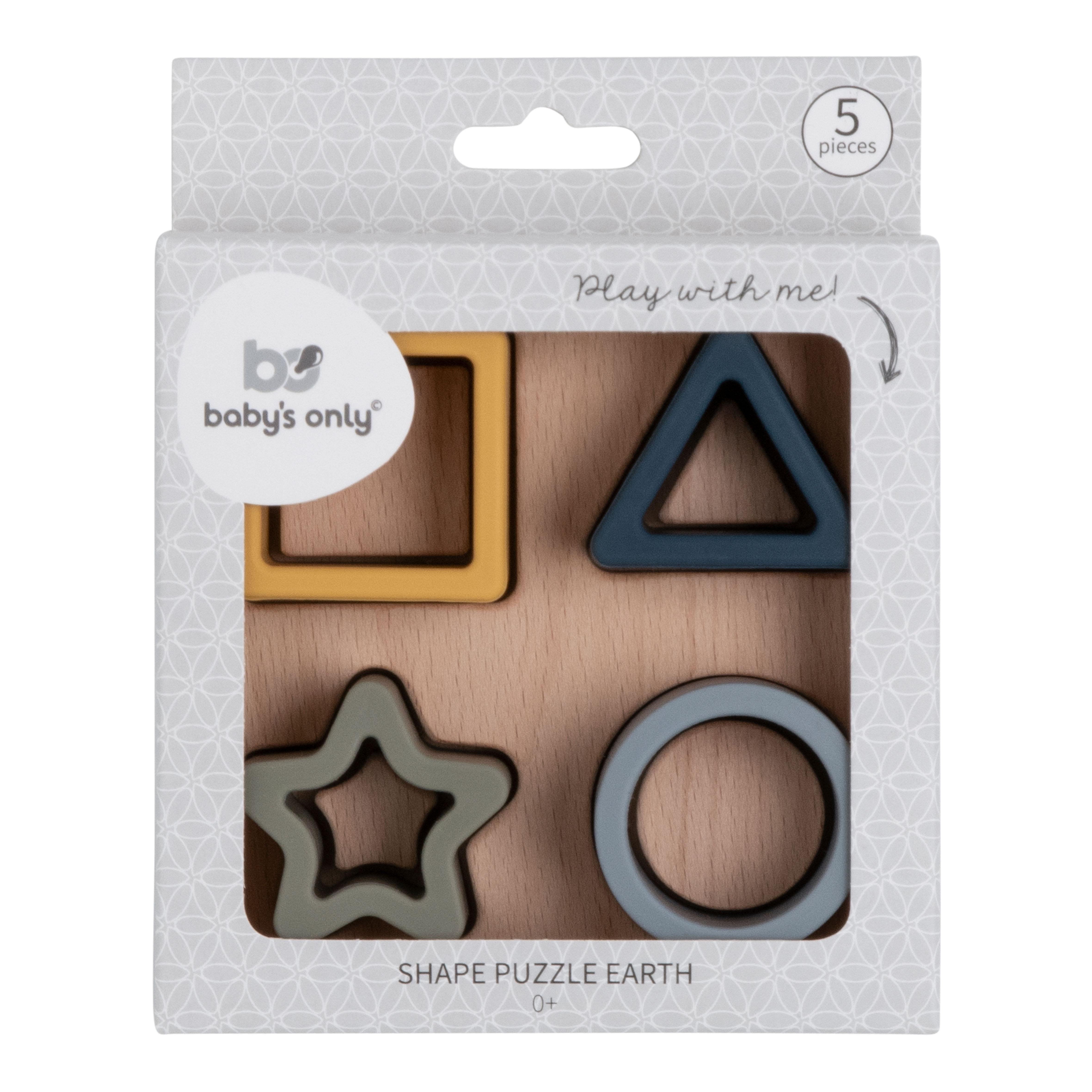 Shape puzzle mix earth