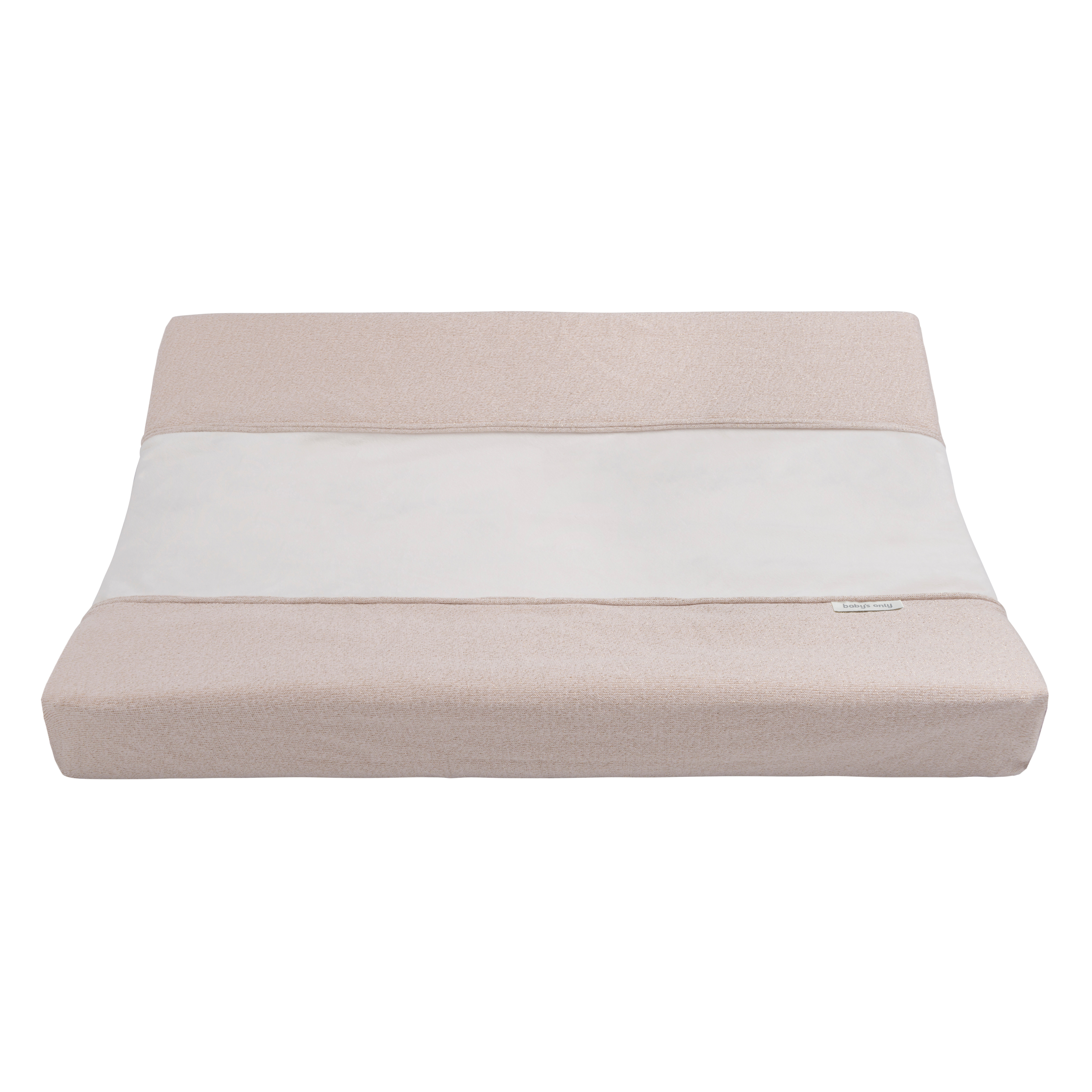Changing pad cover Sparkle gold-ivory melee - 45x70