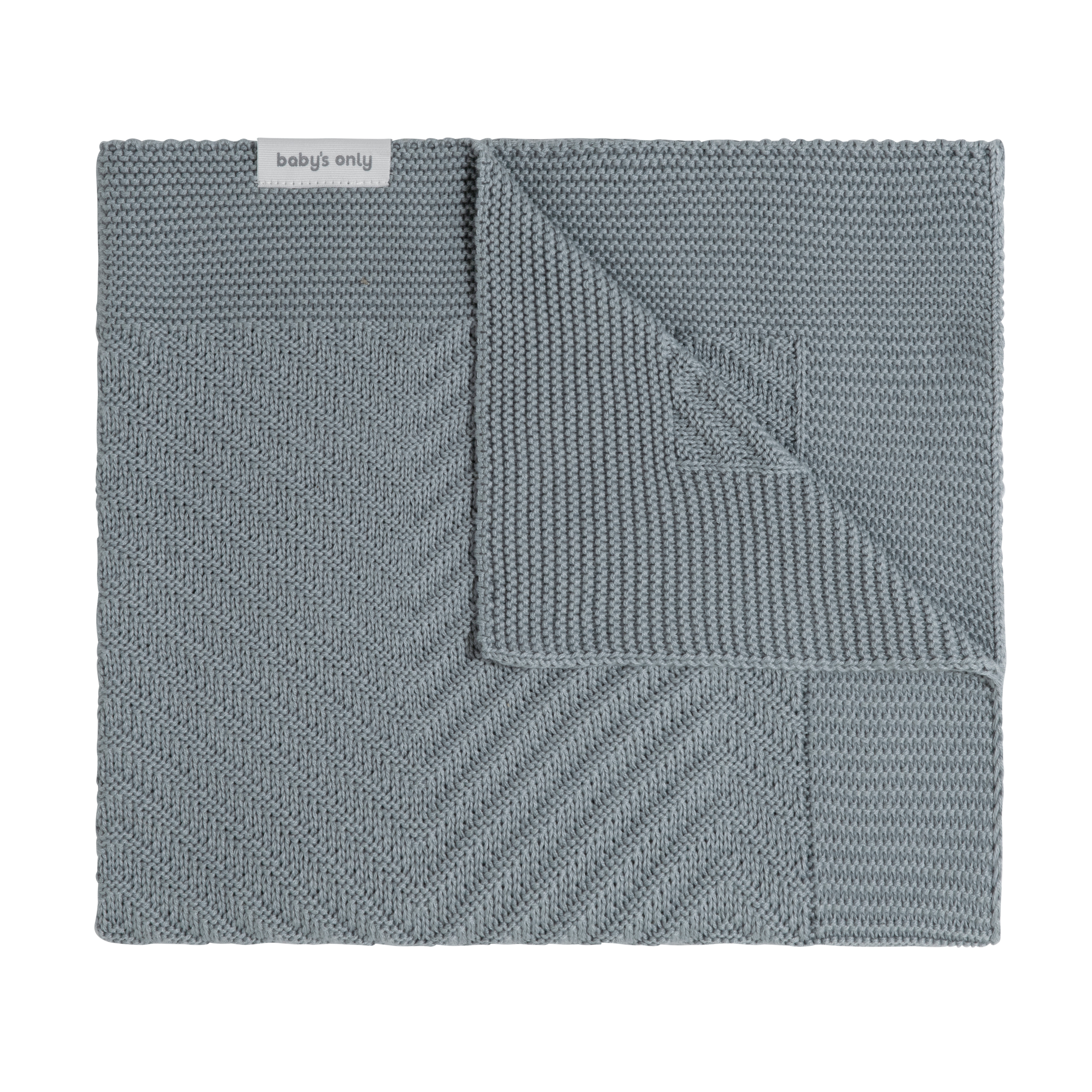 Cot blanket Grace nordic blue - 100x135