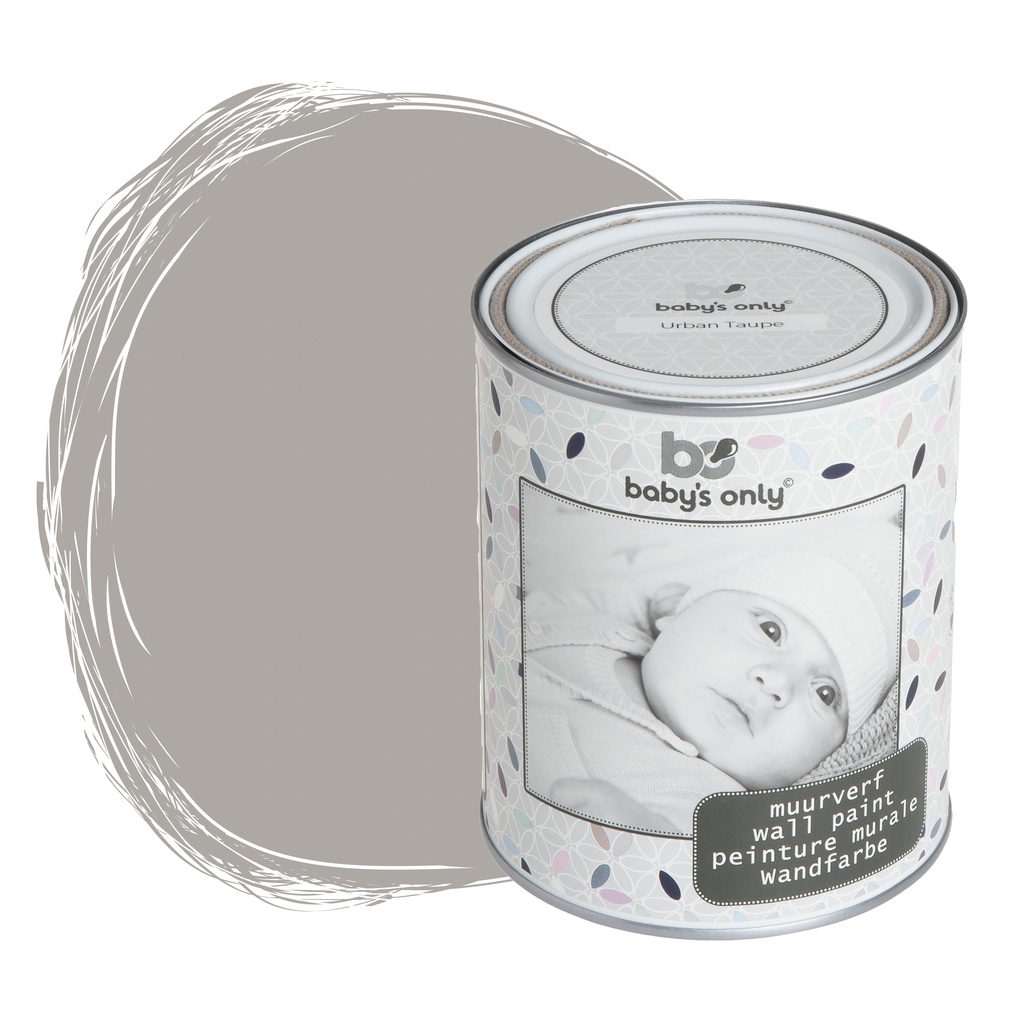 Wall paint urban taupe - 1 liter