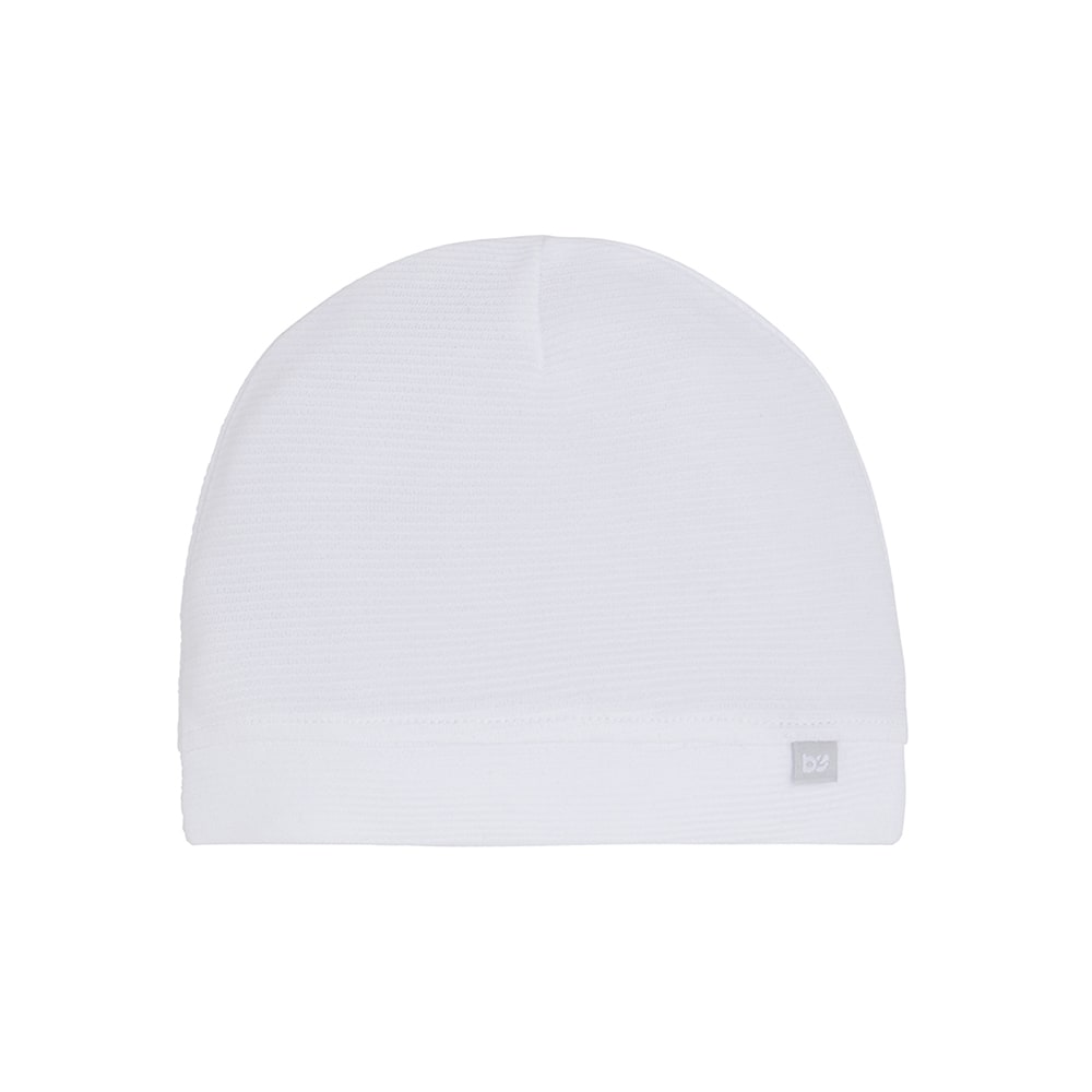 Hat Pure white - 3-6 months