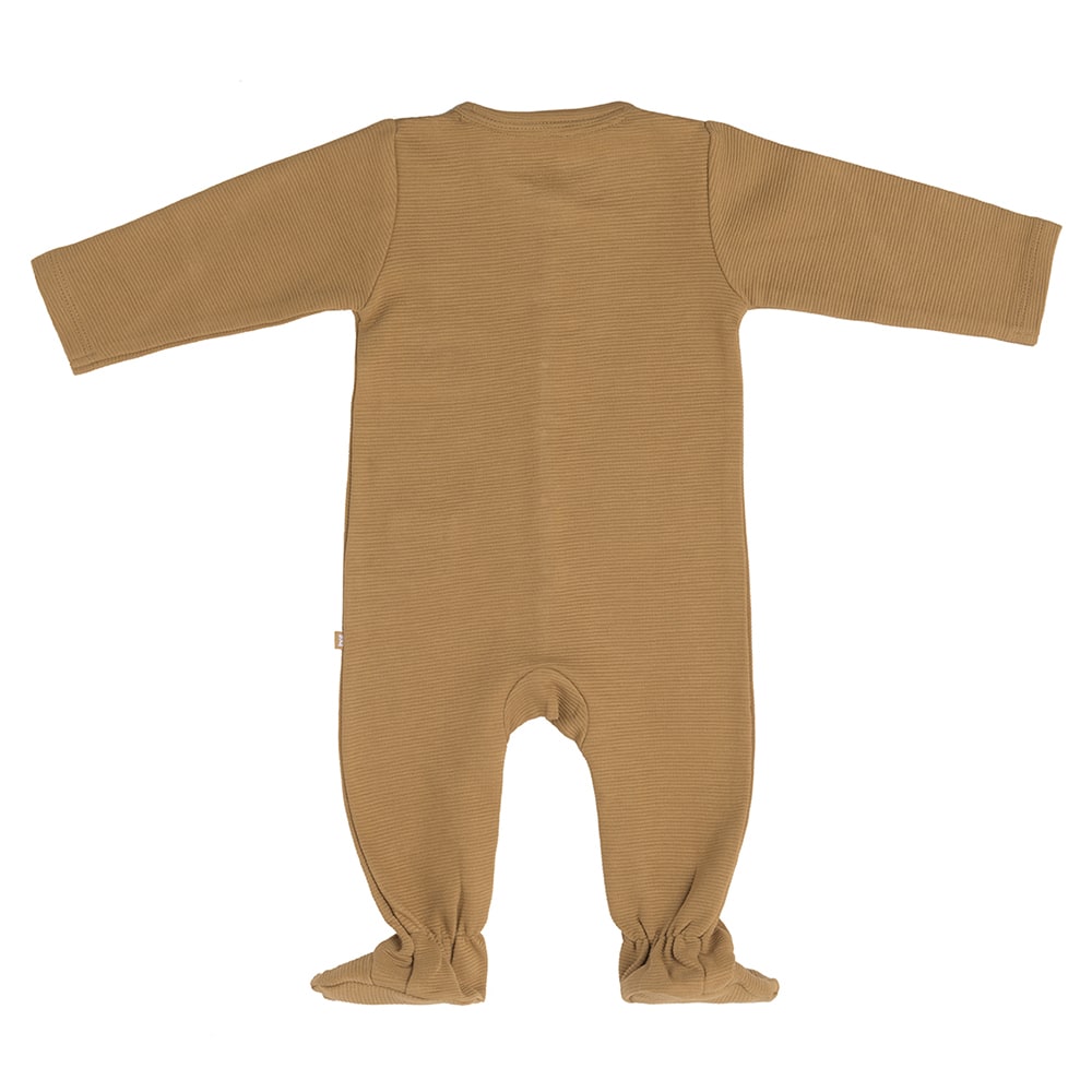 Playsuit with feet Pure caramel - 50