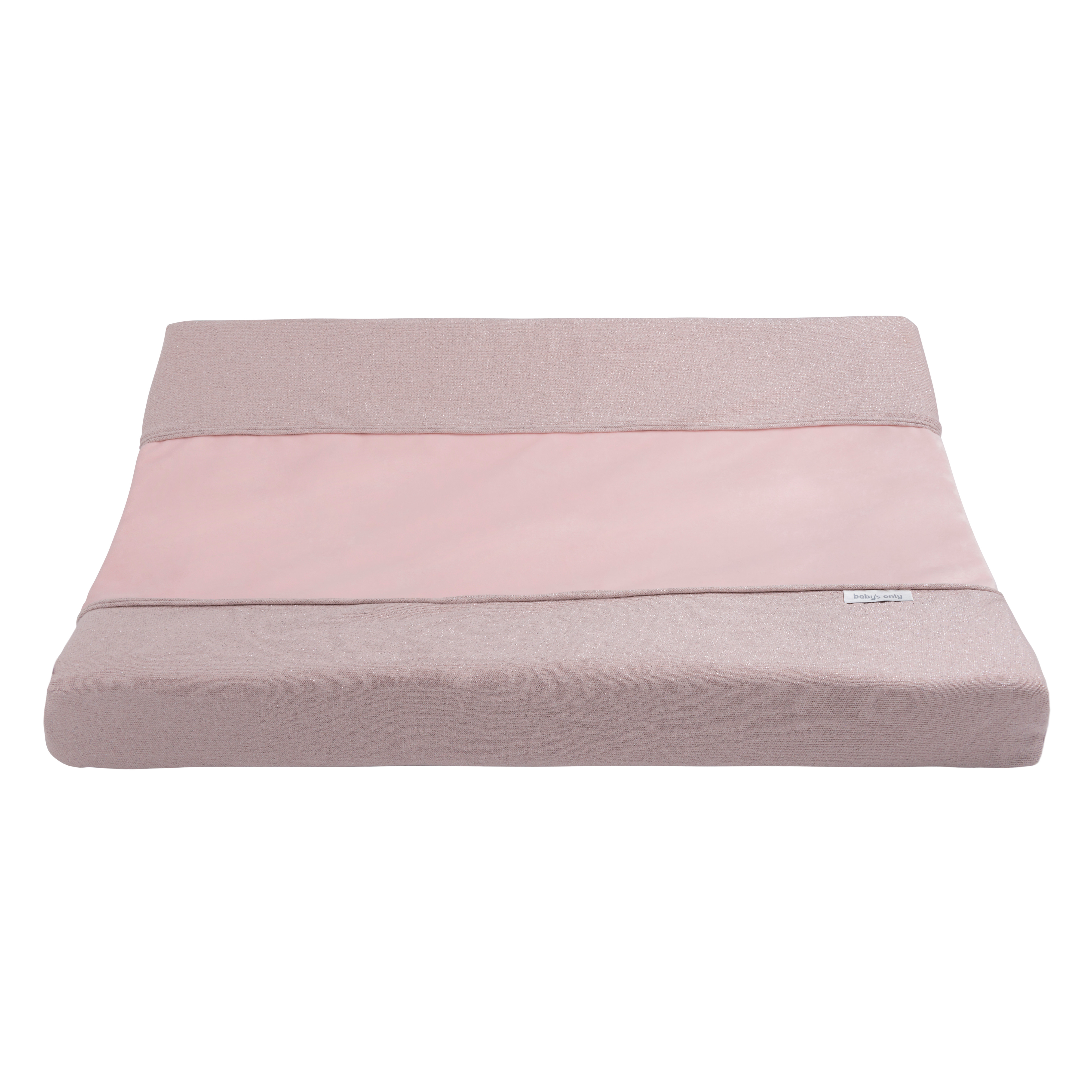 Changing pad cover Sparkle silver-pink melee - 45x70