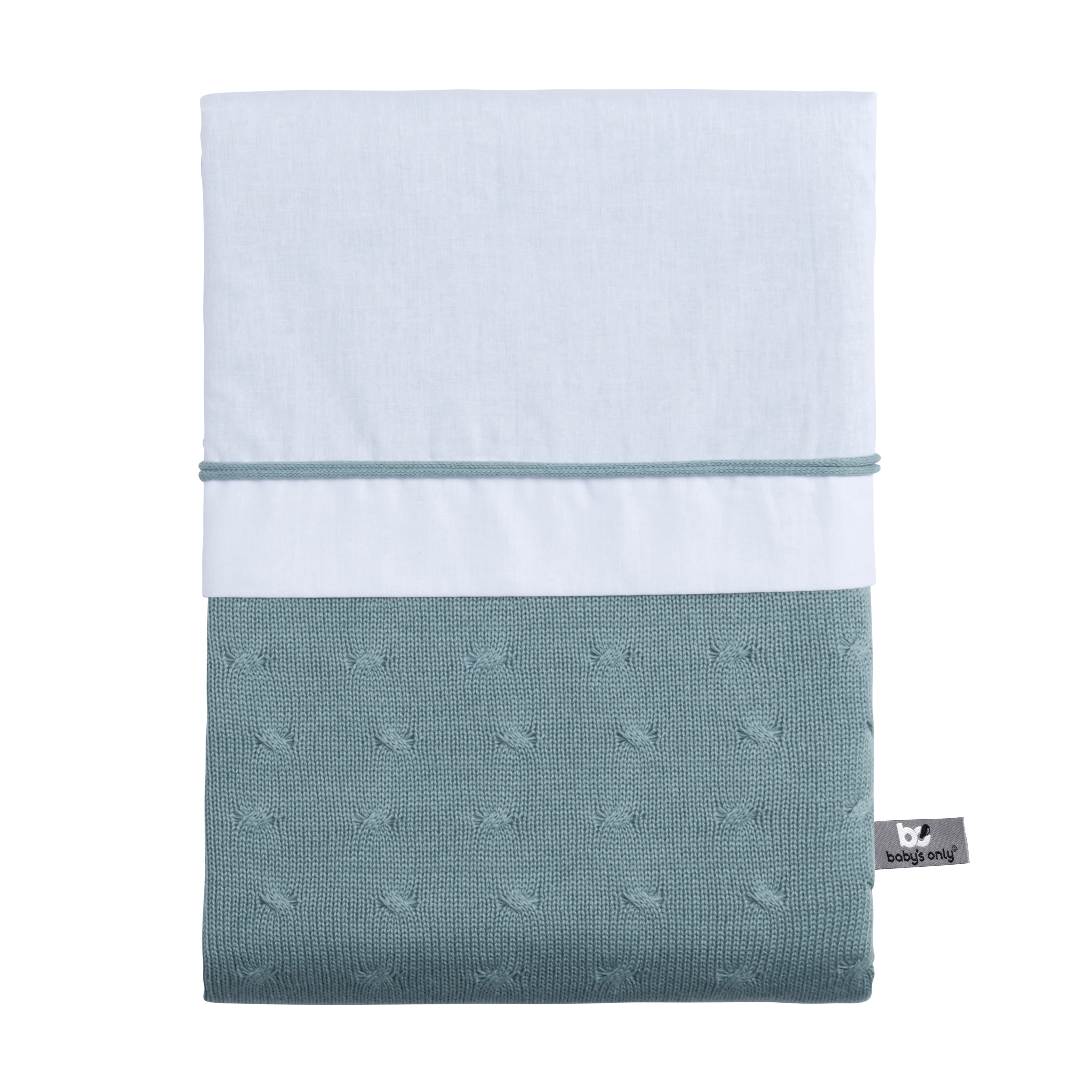 Duvet cover Cable stonegreen - 100x135