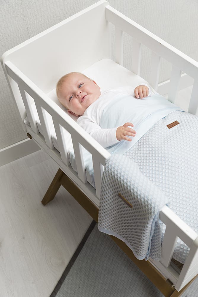 Baby crib sheet mint