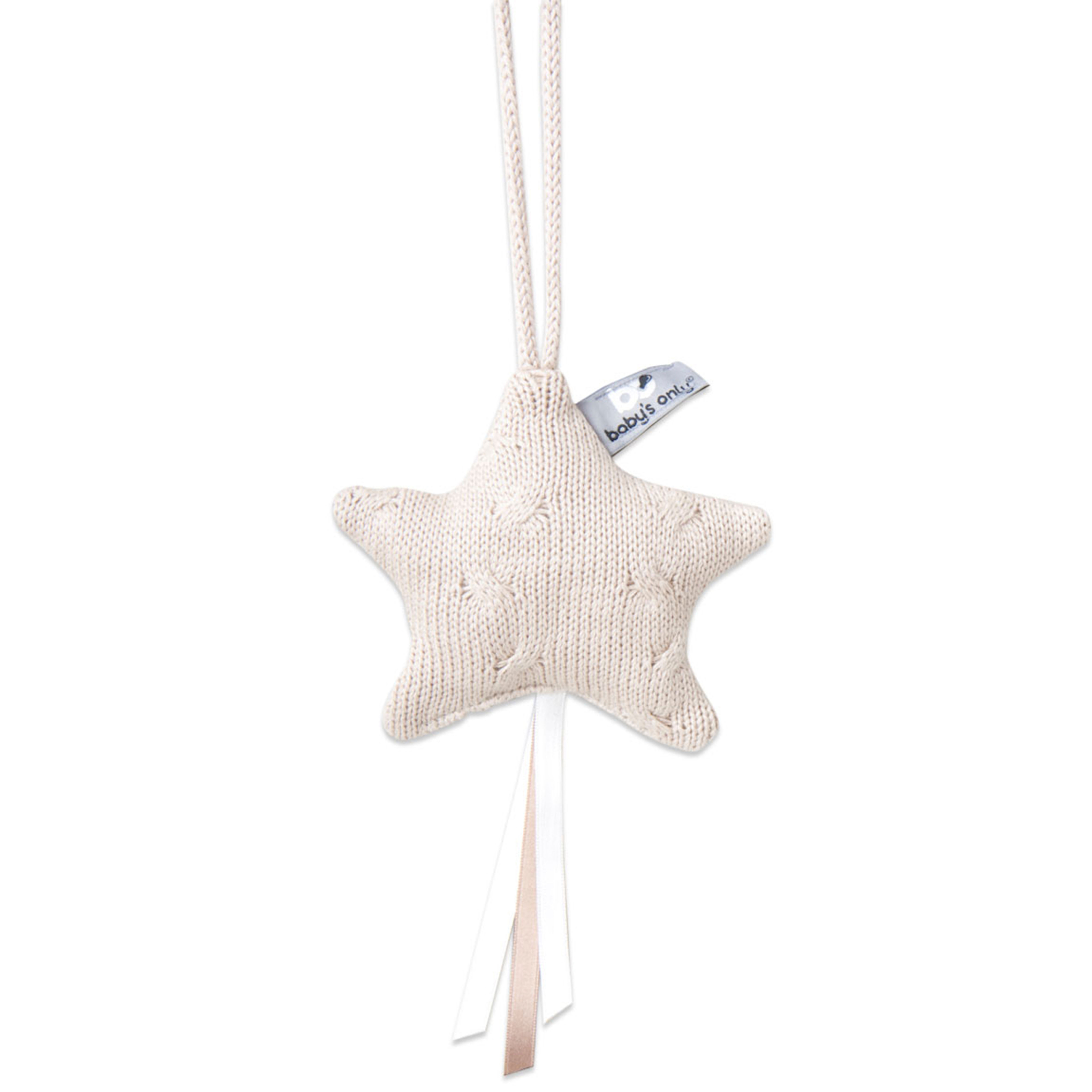 Decoration star Cable beige