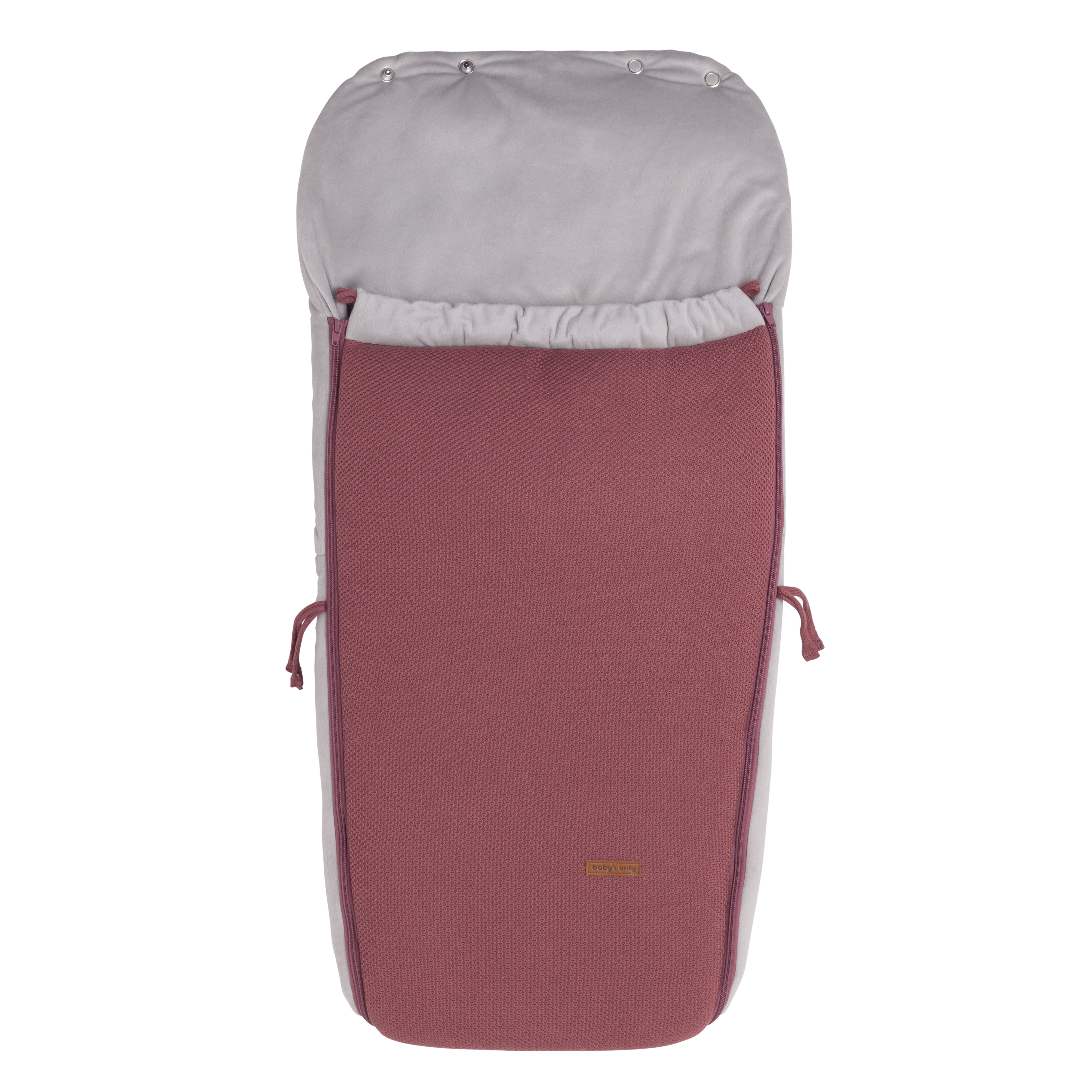 Footmuff buggy Classic stone red