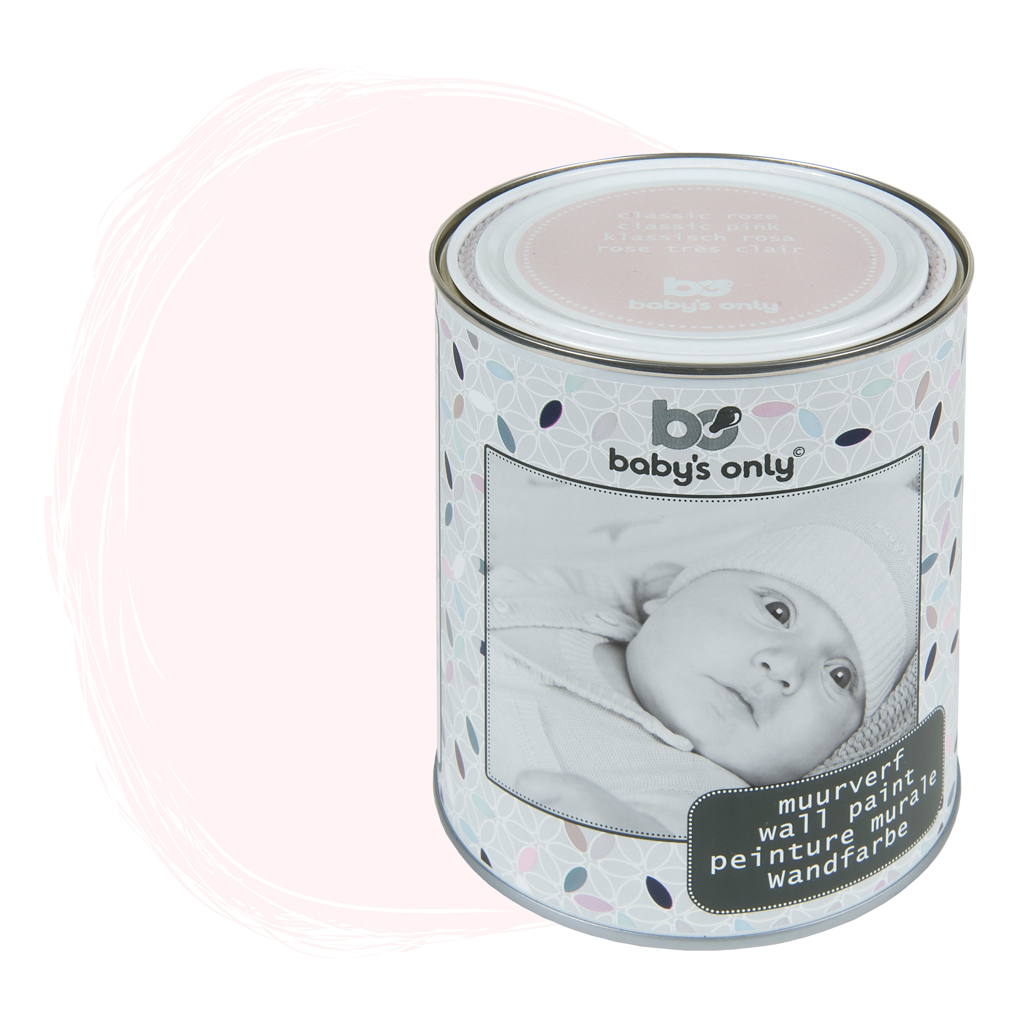 Wall paint classic pink - 1 liter