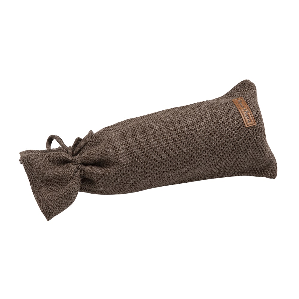 Hot water bottle cover Classic cacao