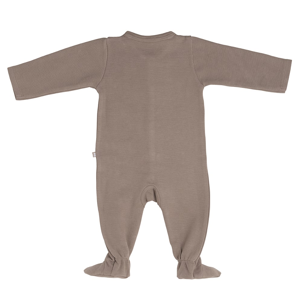 Playsuit with feet Pure mocha - 68