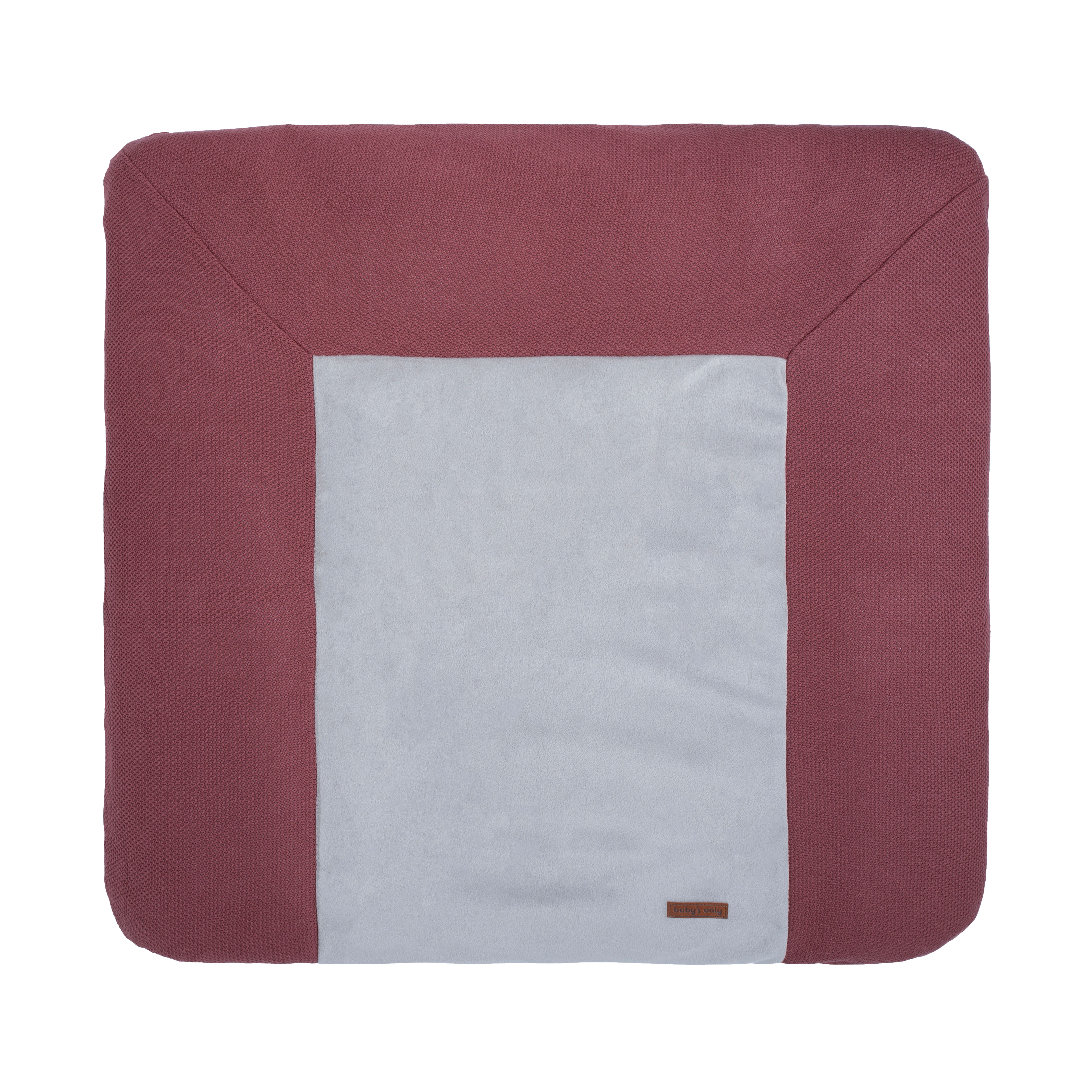 Changing pad cover Classic stone red - 75x85