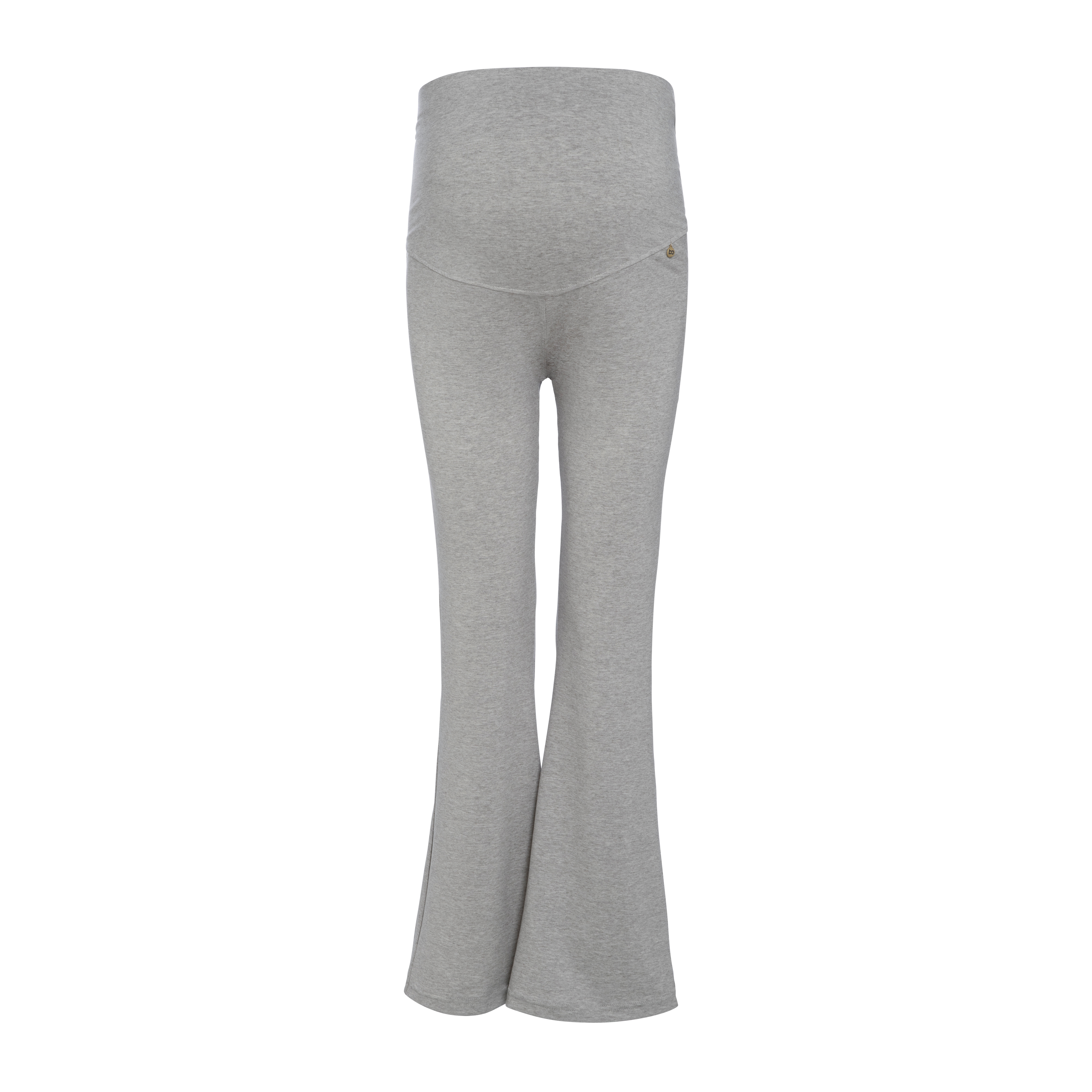 Flared maternity pants Glow dusty grey - XL