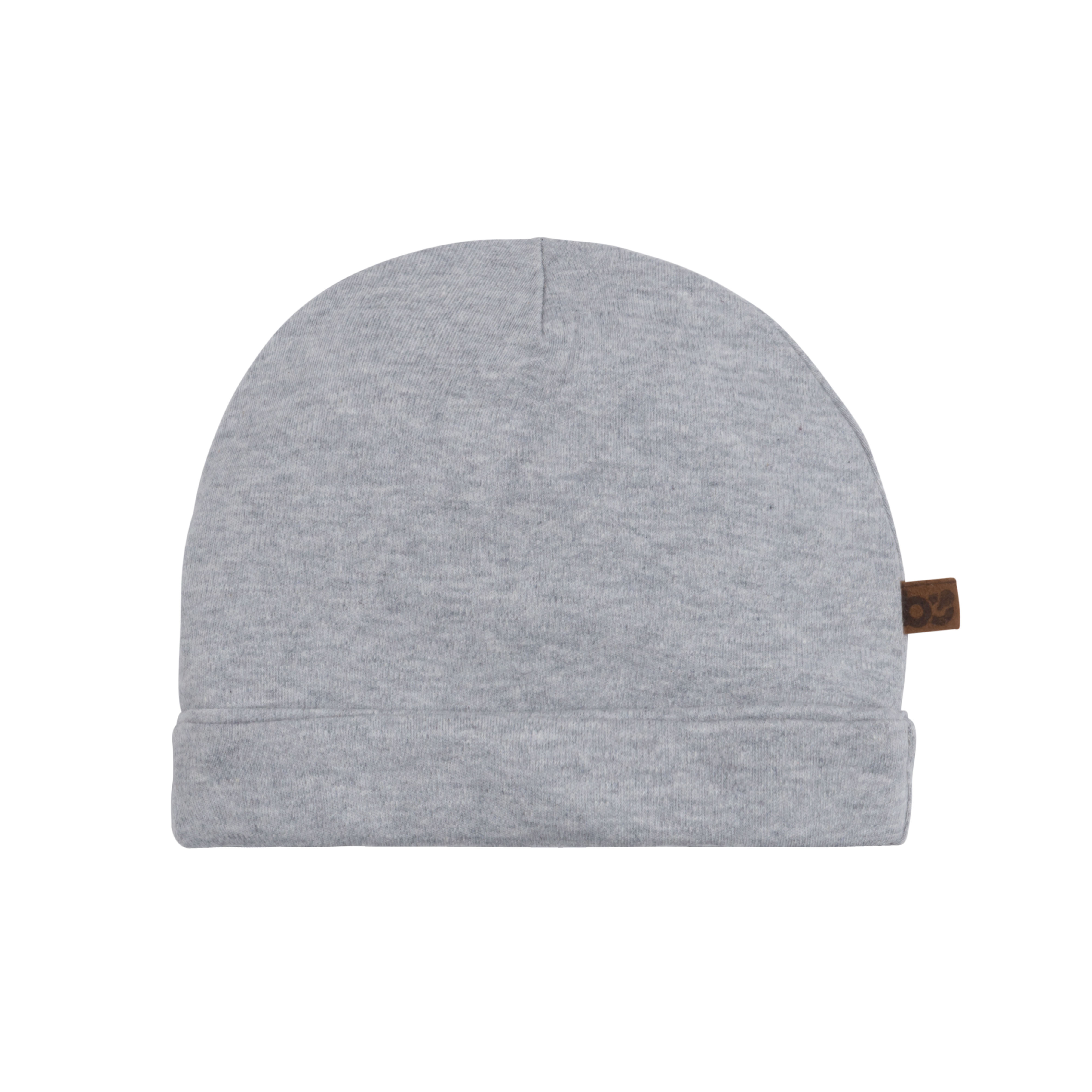 Hat Melange grey - 3-6 months